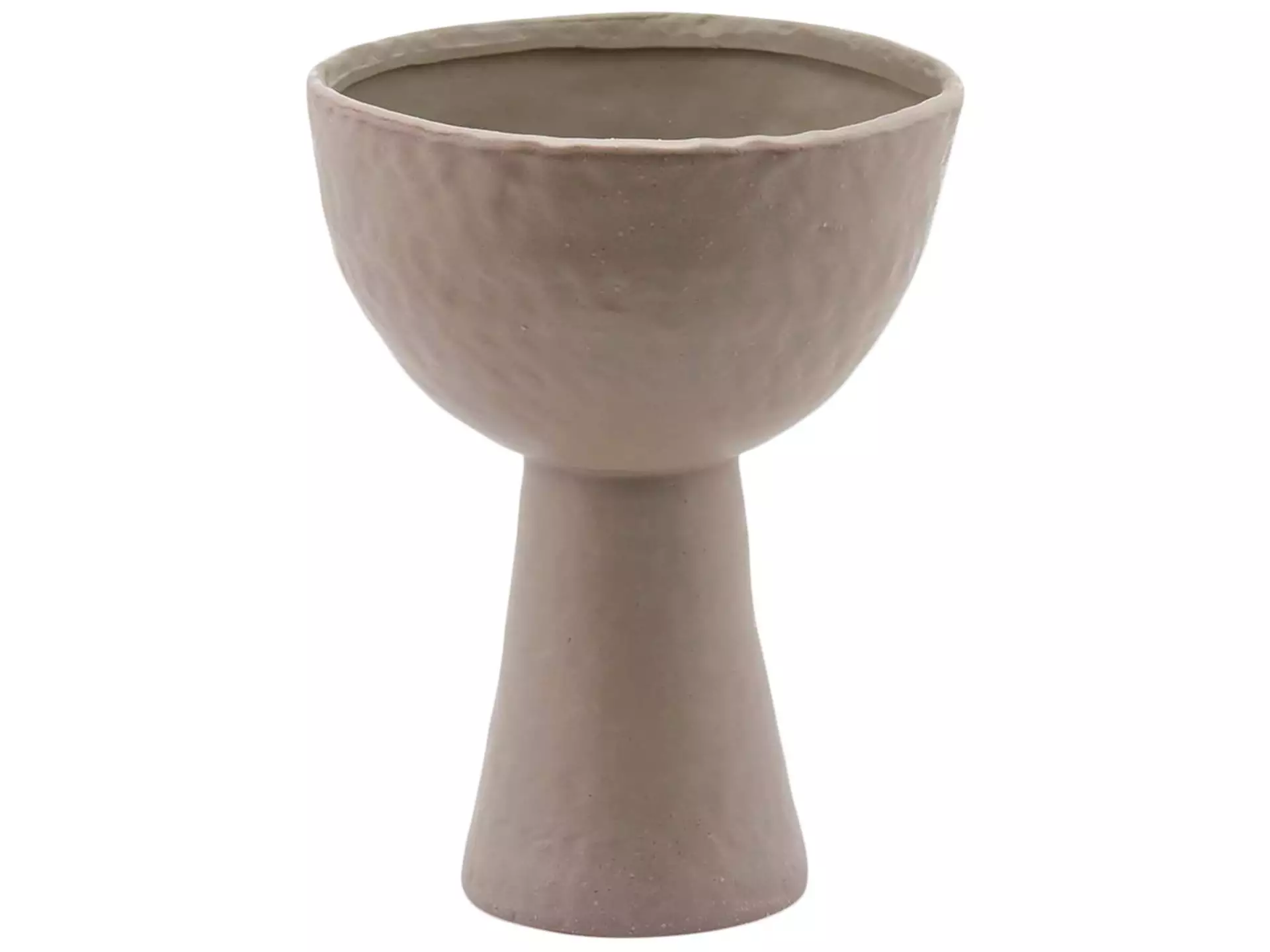 Vase Pokal Creme H: 31 cm Edg