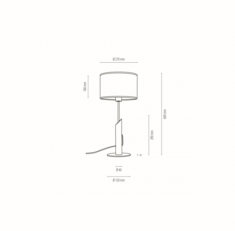 Tischlampe Urba Ribaglob