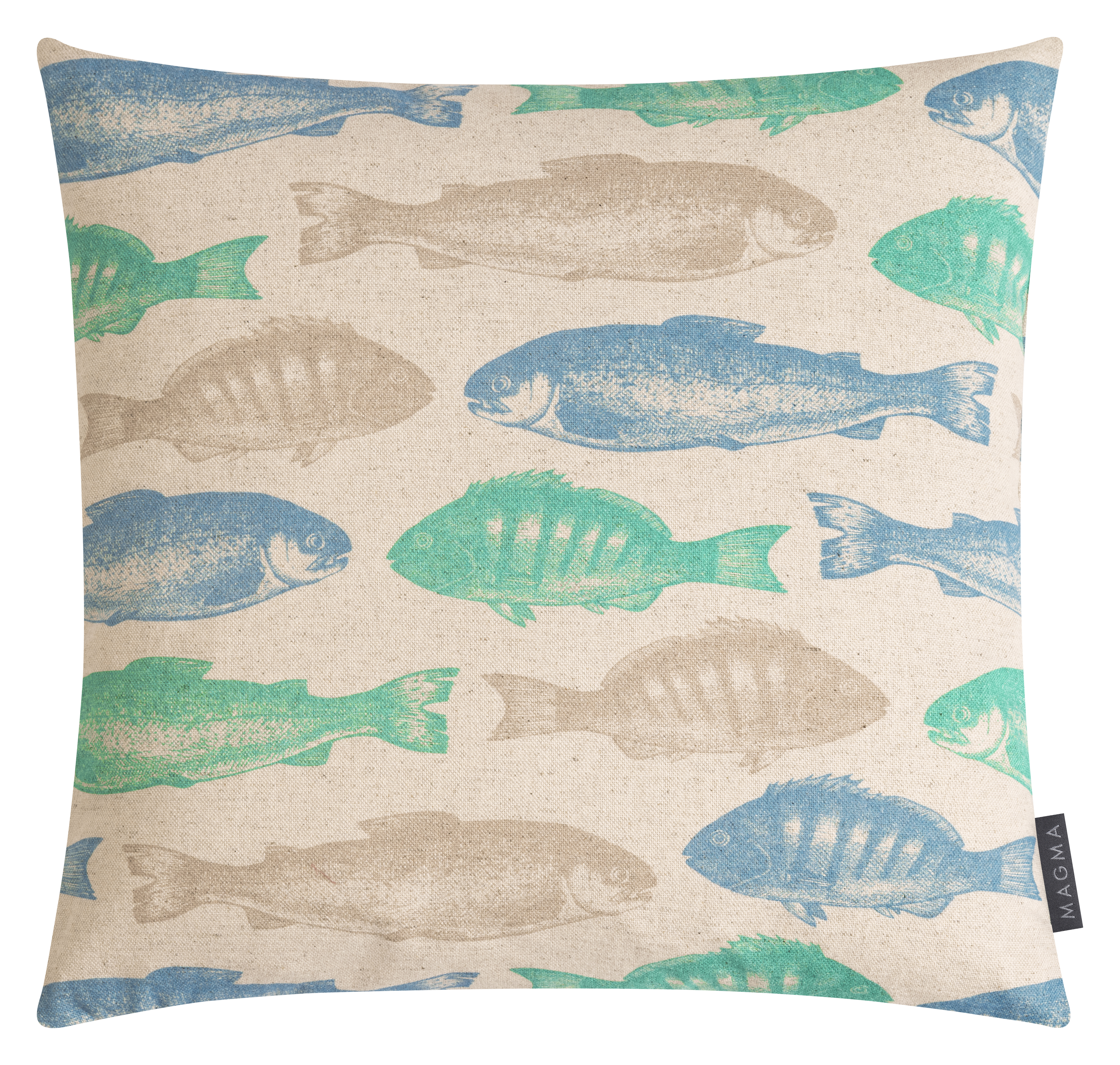 Kissenhülle Wellenzeit Fische Magma