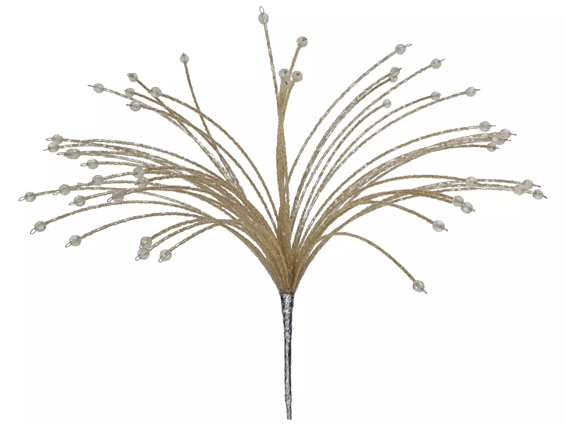 Kunstblume Perlenbüschel Champagern H: 58 cm Kersten