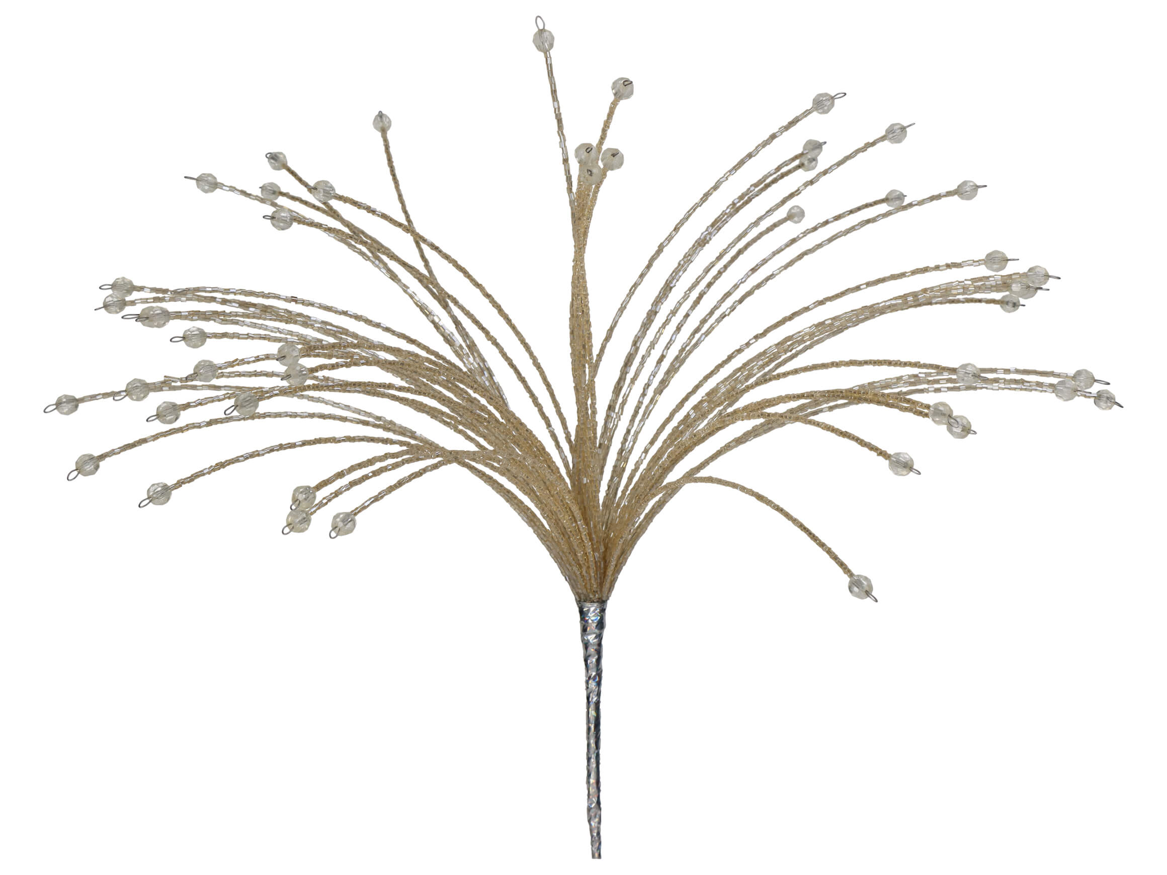 Kunstblume Perlenbüschel Champagern H: 58 cm Kersten