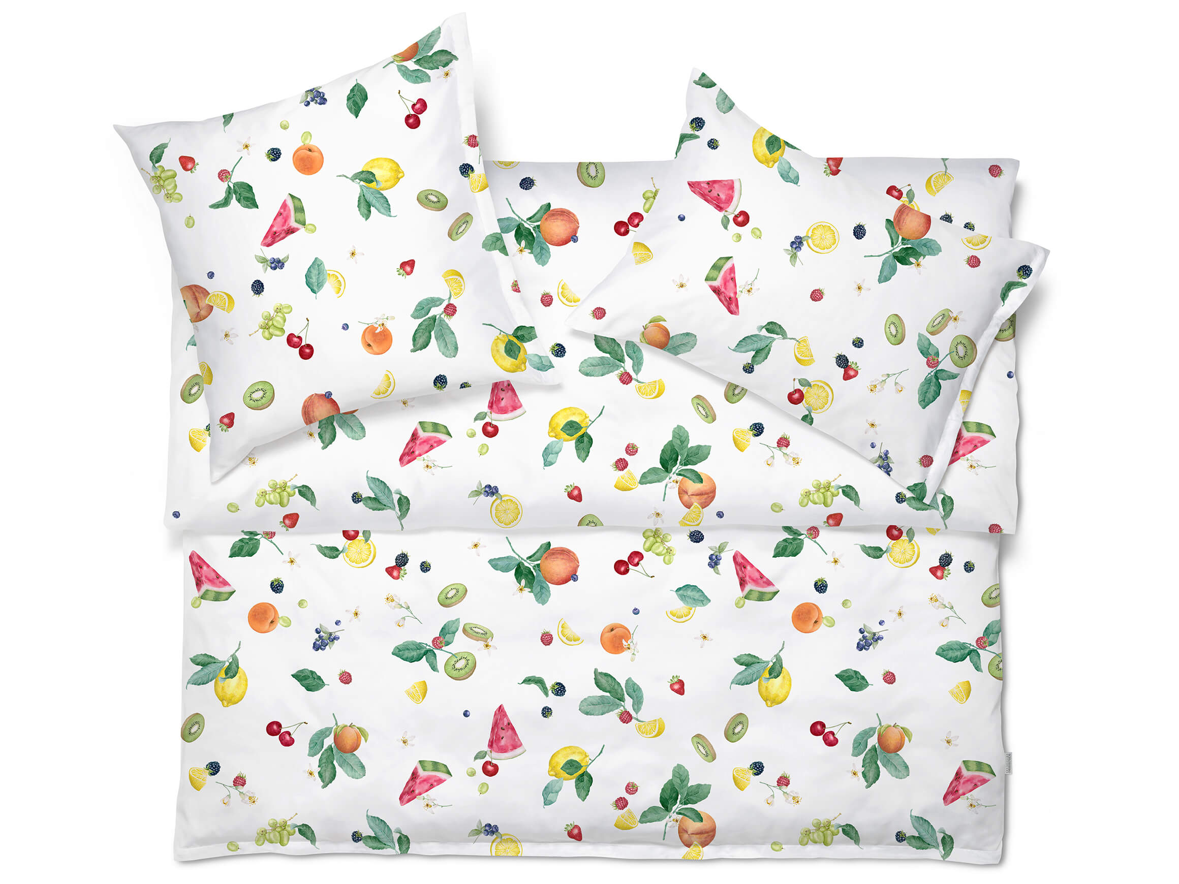 Kissenbezug Frutti-Noblesse, Blanc Schlossberg Textil AG
