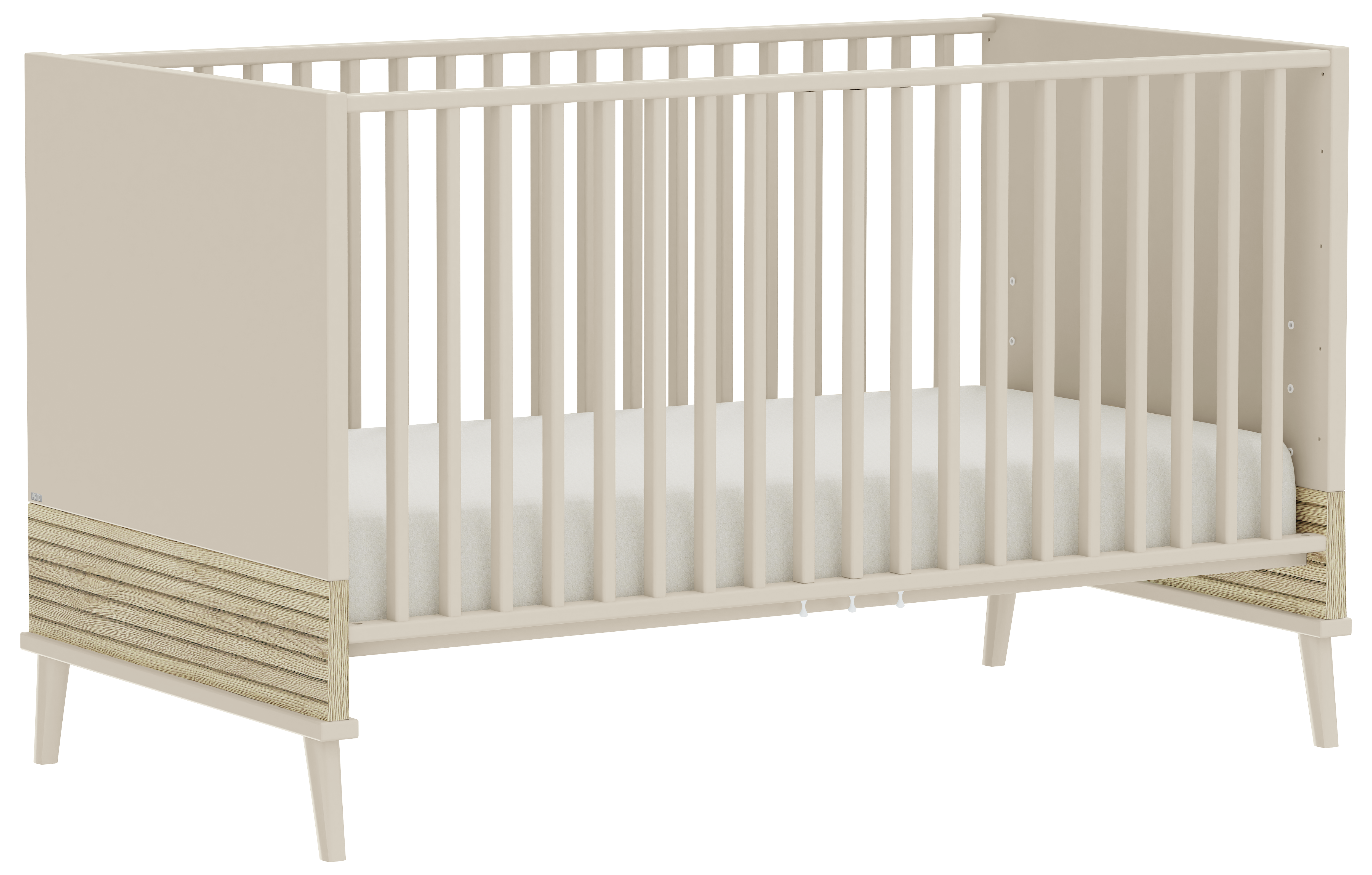 Babybett Eefje von Paidi / Farbe: Cashmere / Grösse: 76 x 147 cm