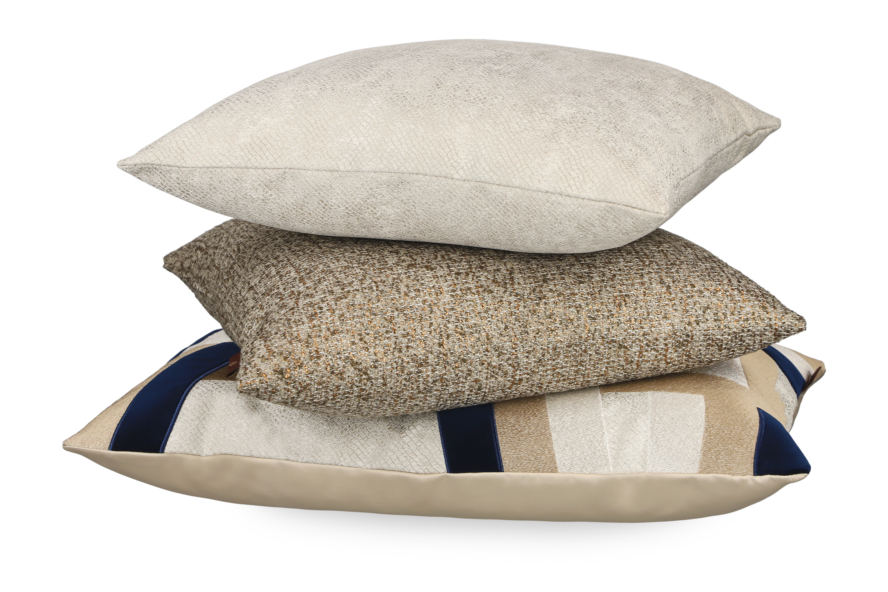 Kissenhülle Aigner Neat Creme 45x45 cm Stoeckel & Grimmler"