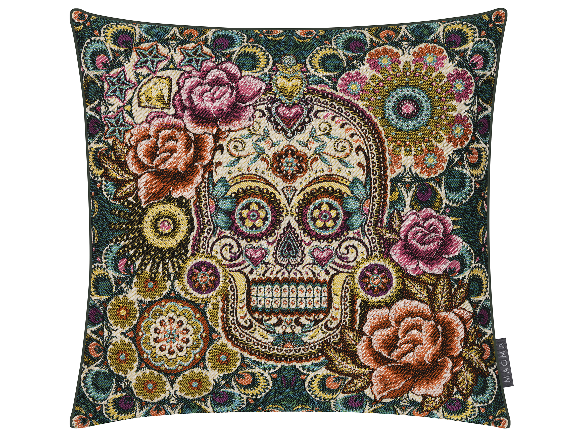 Magma Kissenhülle Skull Bunt 45x45 cm  | Schubiger Möbel