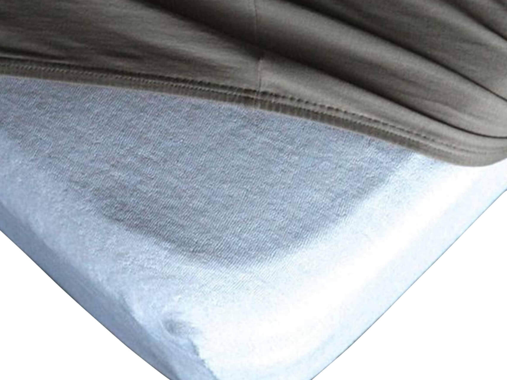 Molton-Auflage Frottee Weiss H: 30 cm Kremer Leon AG