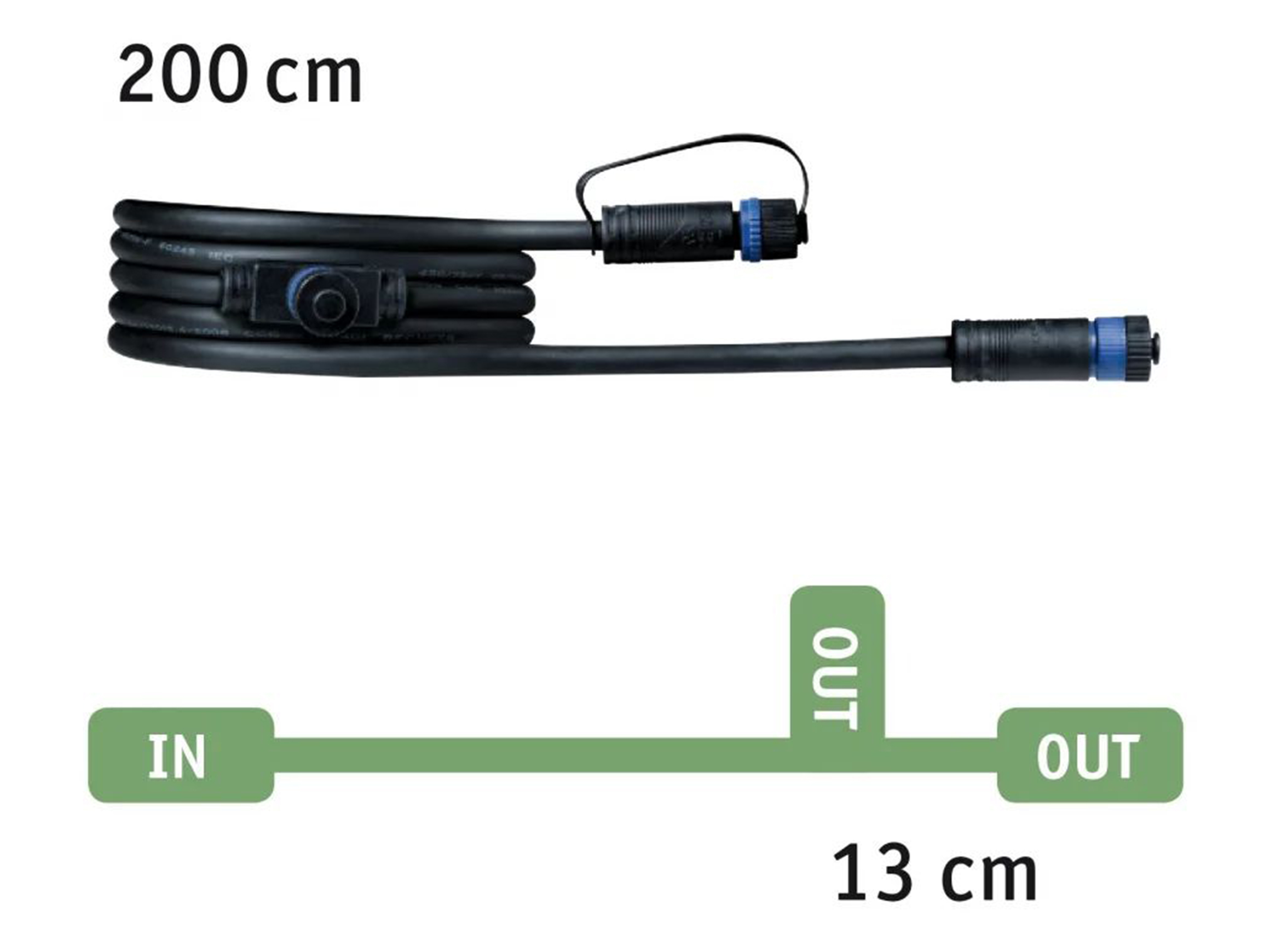 Verbindungskabel Plug & Shine 2m Alltron