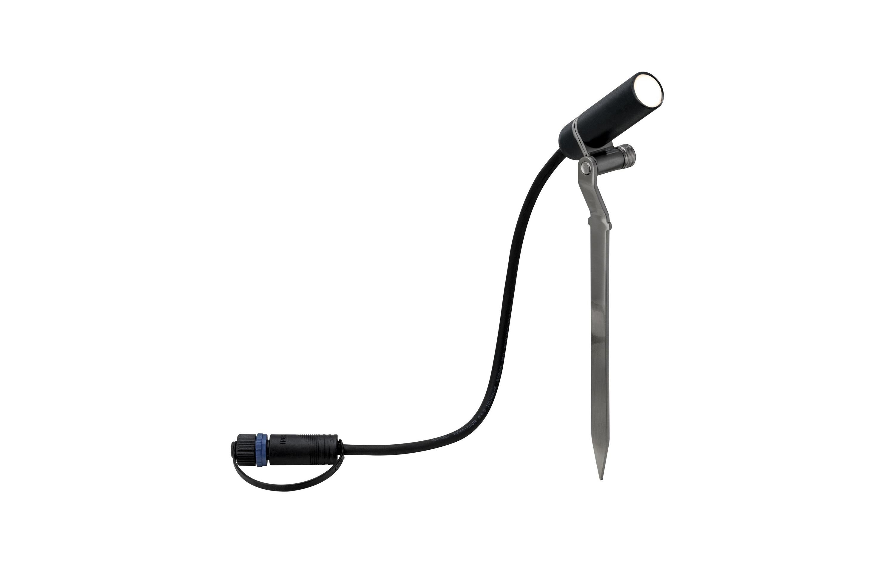 Garden spotlight Plug & Shine Plantini 45° Alltron