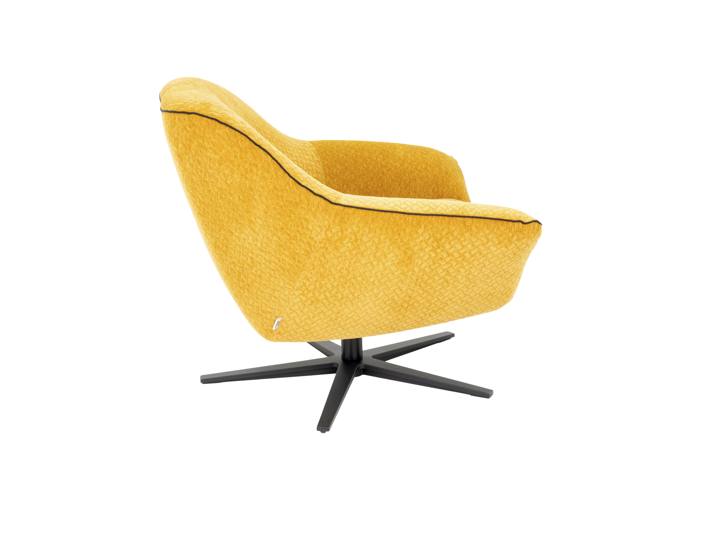 Fauteuil Rabea Rom / Couleur : Curcuma
