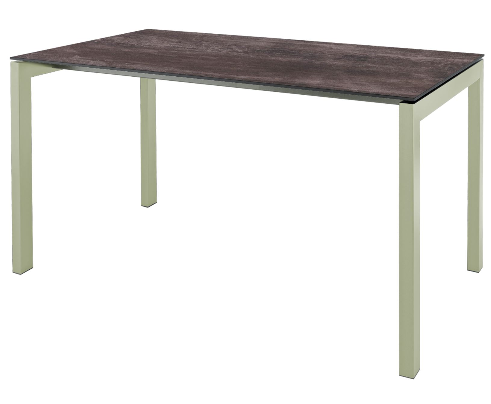 Gartentisch Luzern Decor von Schaffner / Farbe: Decor Stromboli Dunkel / Grösse: 140 x 80 cm