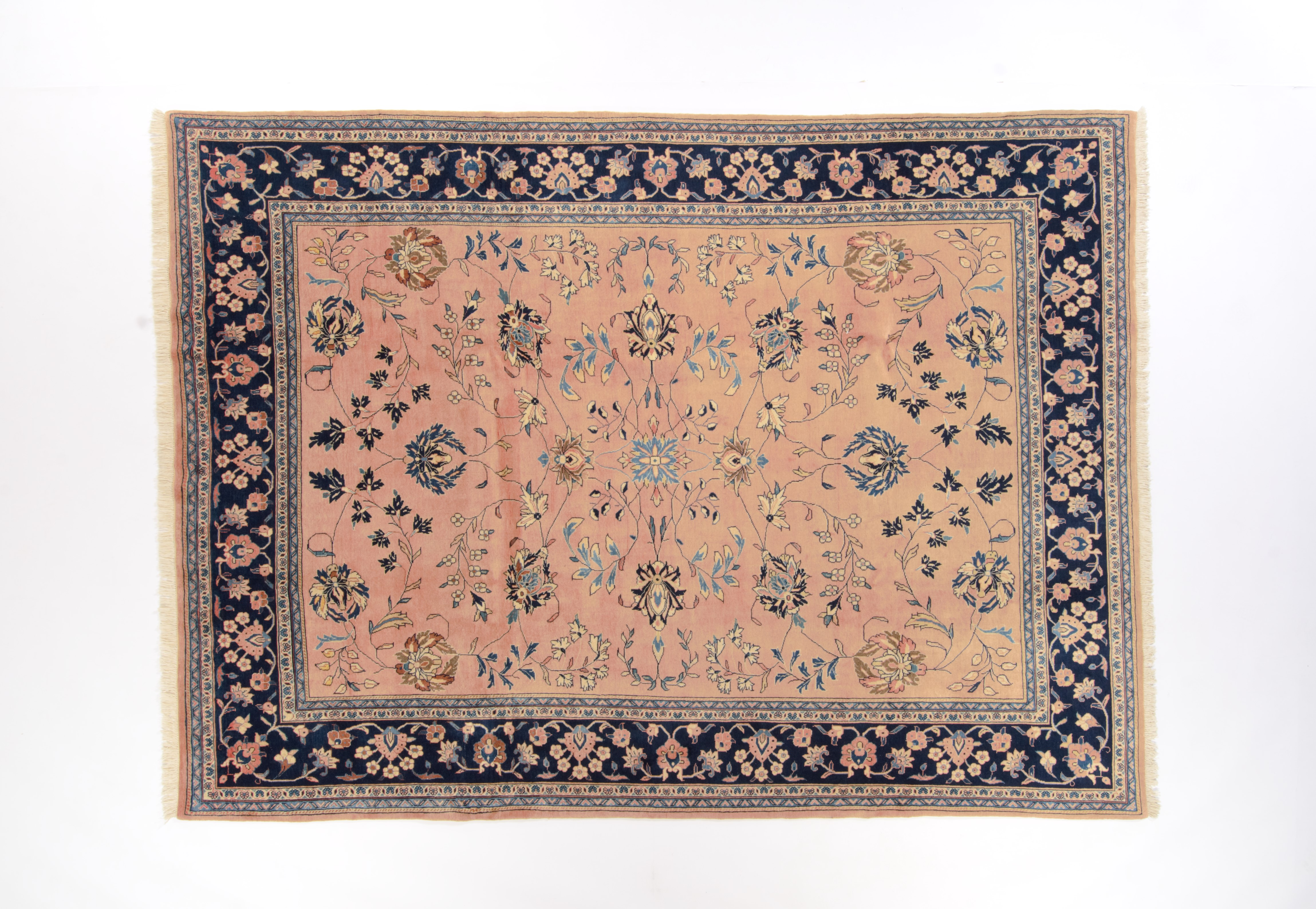 Klassischer Teppich Sarough Modern Negra / Farbe: Grau