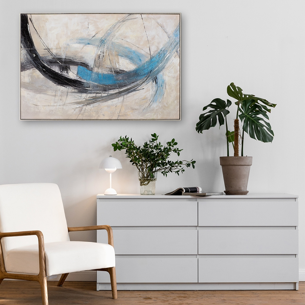 Bild Blue Expression image LAND / Grösse: 120 x 80 cm