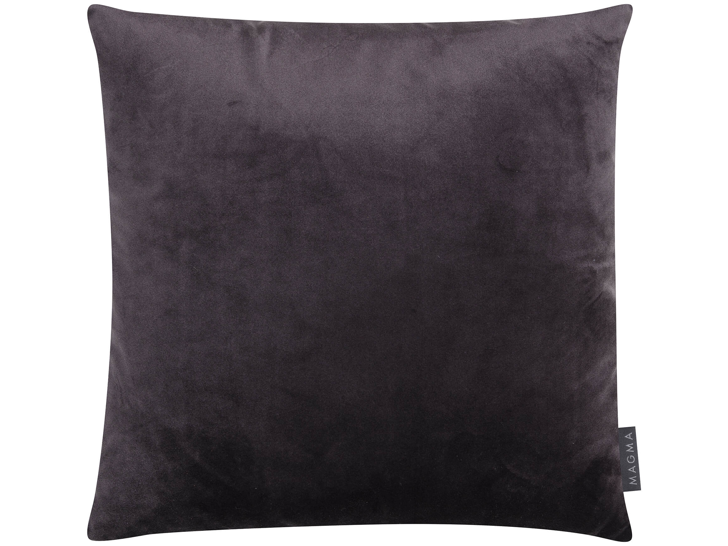 Kissenhülle Samt Anthrazit 40x40 cm Magma