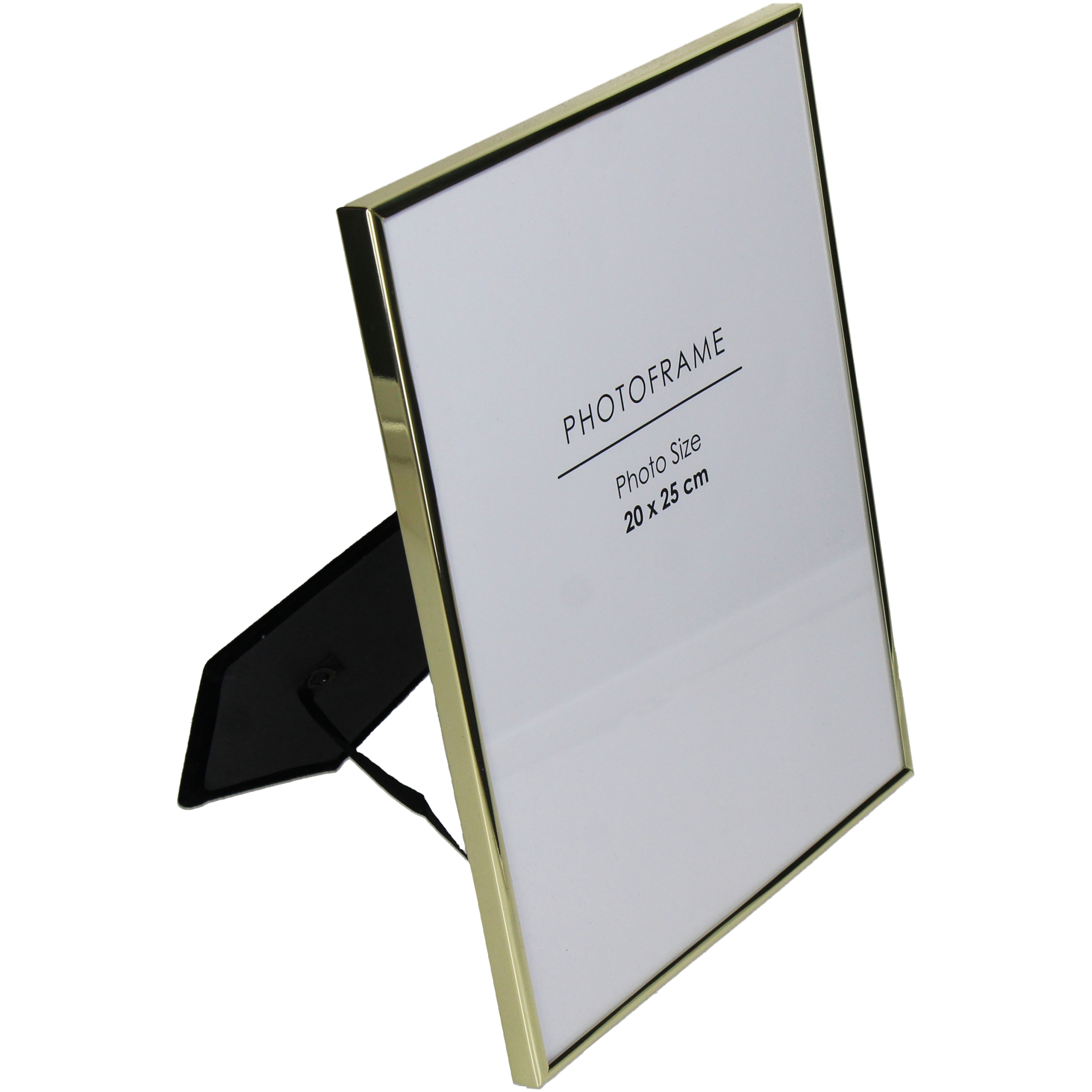 Fotorahmen Metall, Gold B: 20 cm Kersten