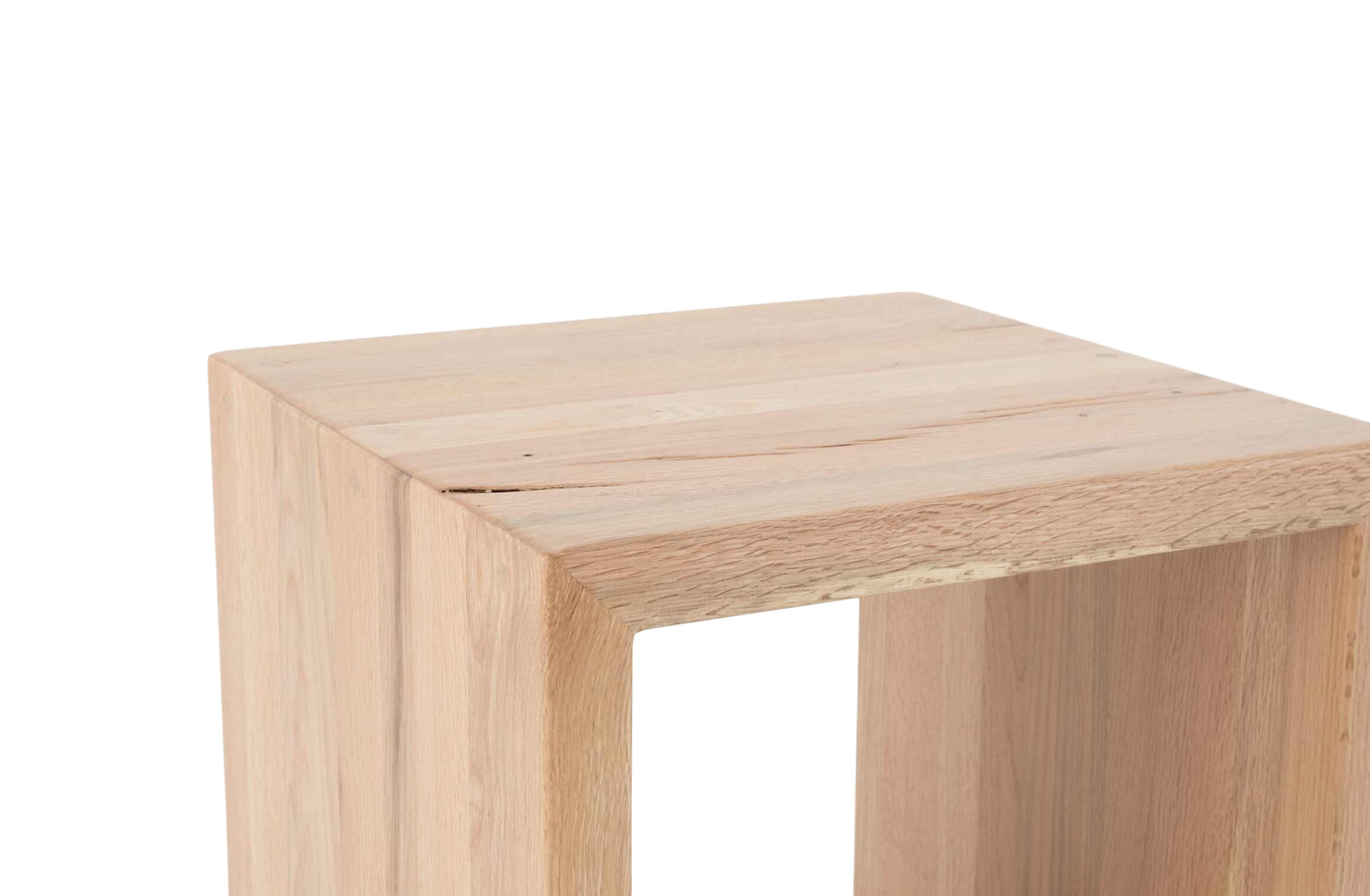 Table d'appoint Largo Chêne des marais De Sprenger, l x p x h : 46 x 45 x 45 cm