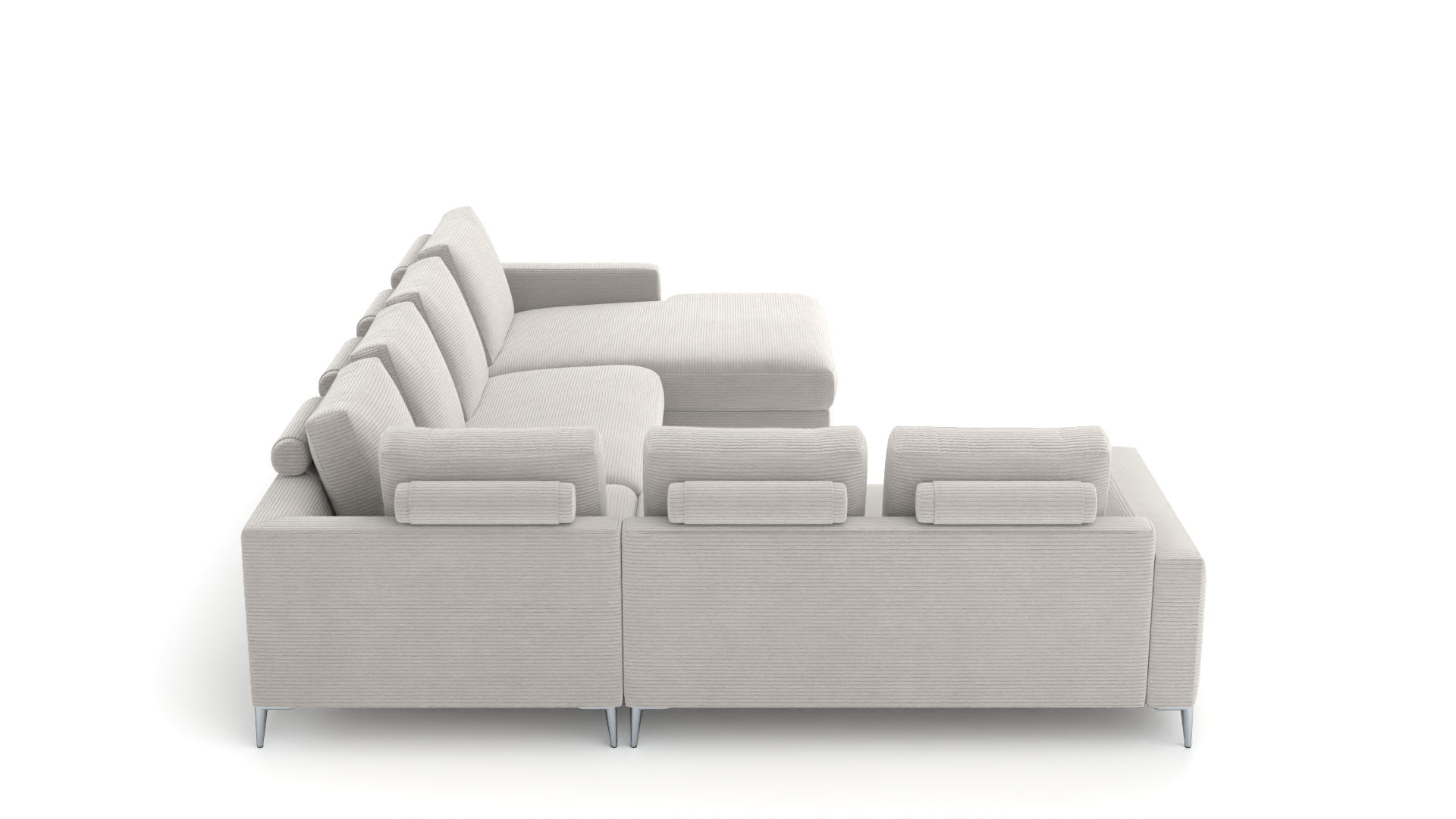 Wohnlandschaft Mercury links – vielseitig & komfortabel