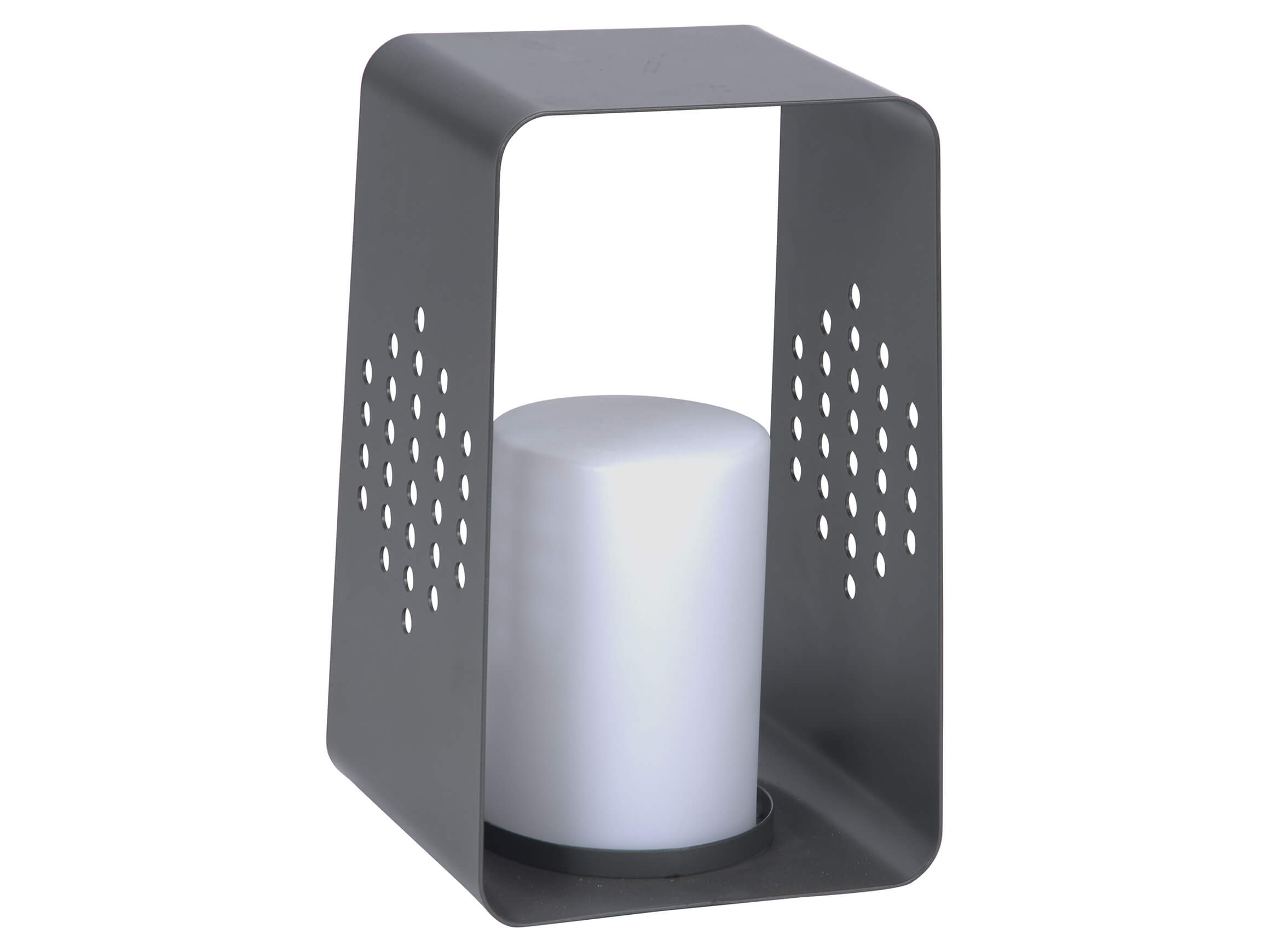 LED-Leuchte Anthrazit B: 28 cm Stern