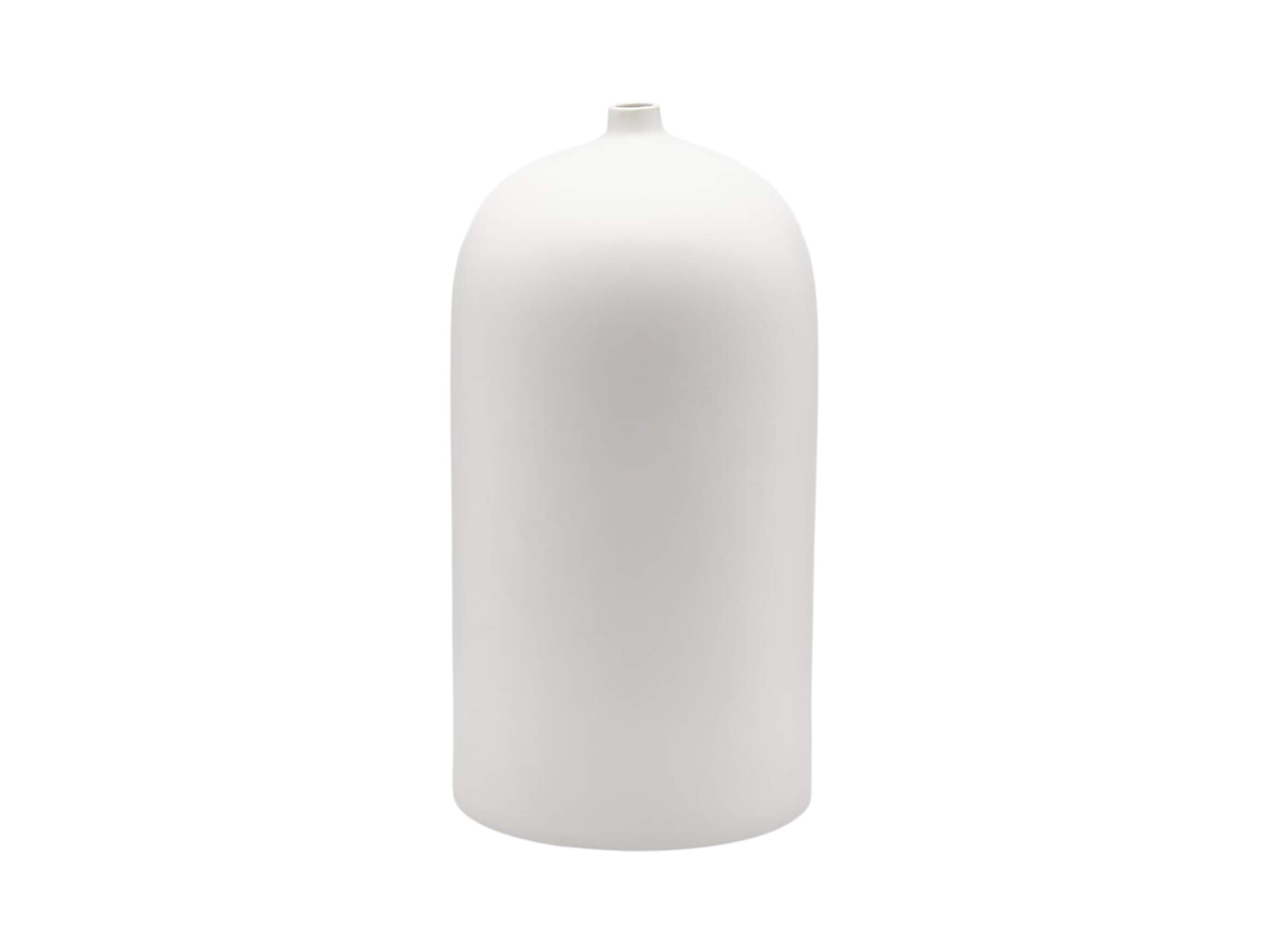 Vase Mono Weiss H: 40 cm Edg / Farbe: Weiss