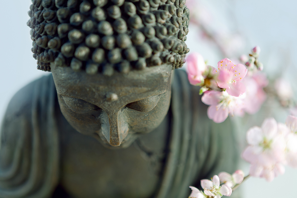 Alubild-Buddha-image LAND