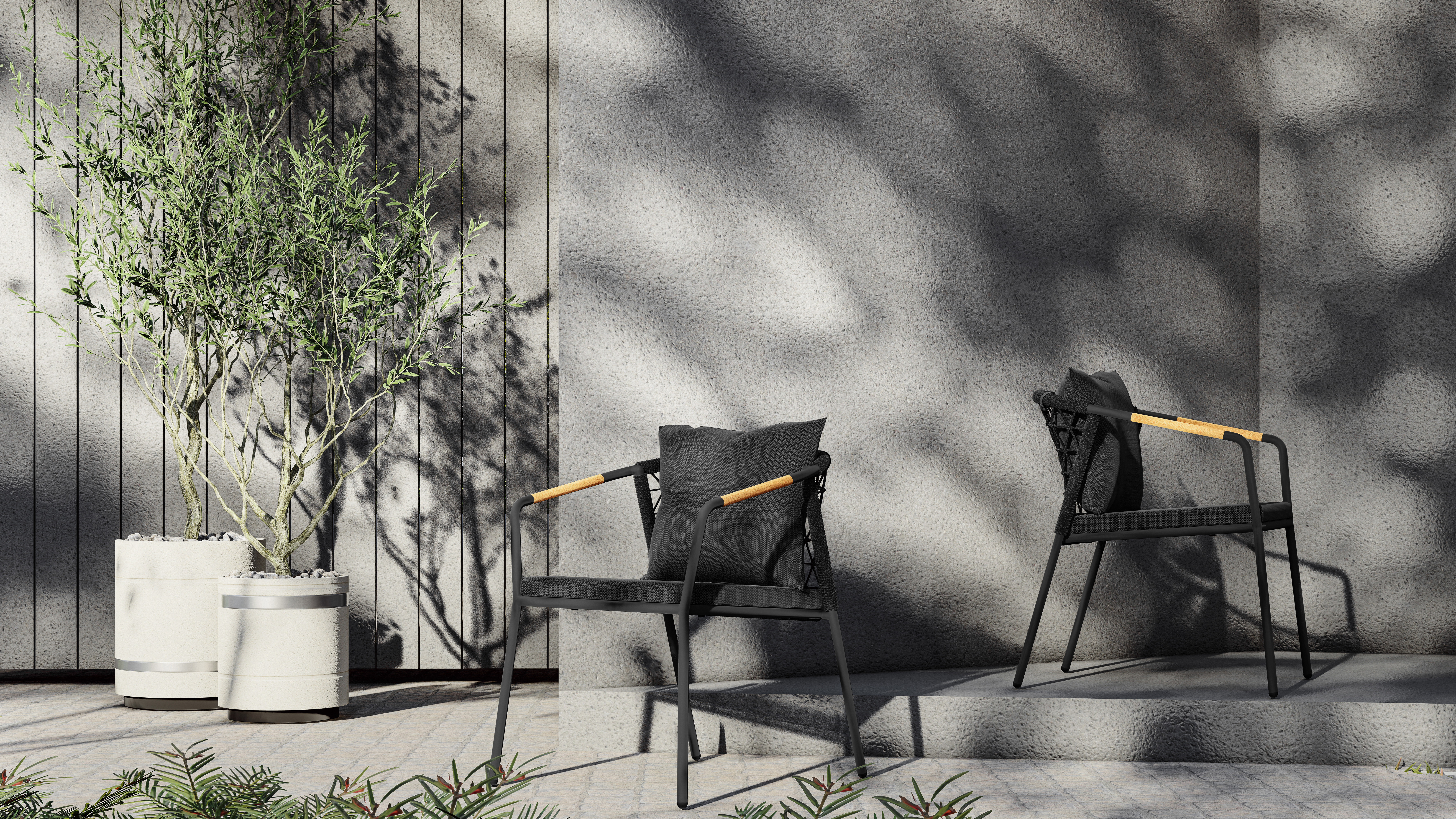 Gartensessel Rexa Blaser und Trösch / Farbe: Anthrazit