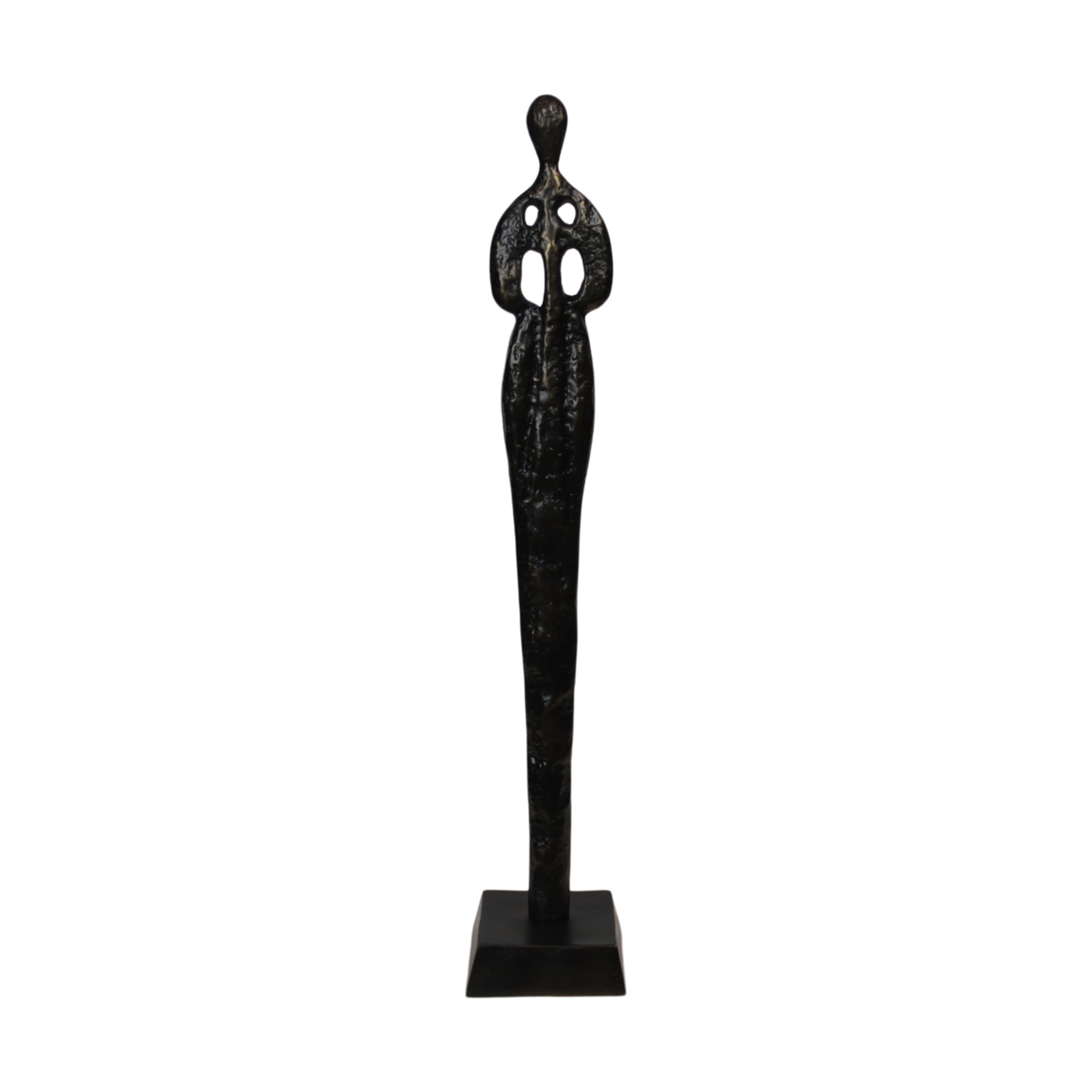 Decofinder Figur Statue, Schwarz  | Schubiger Möbel