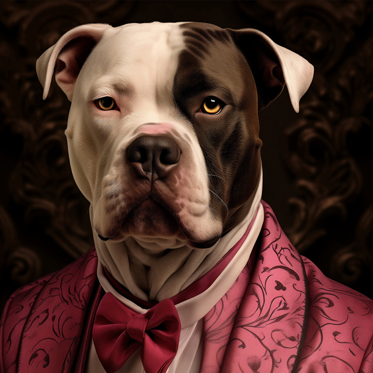 Canvas-Stylish Bully-image LAND