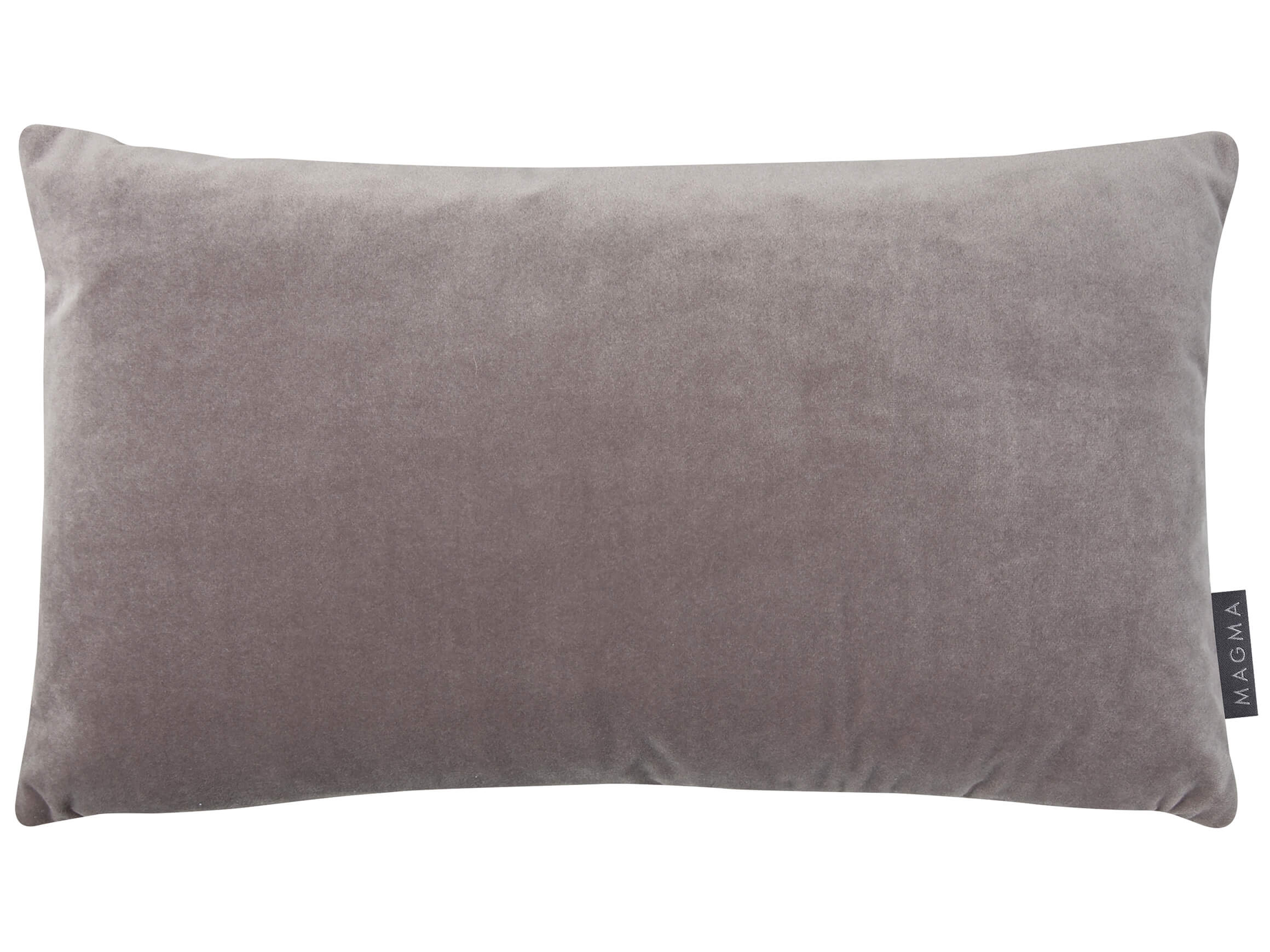 Magma Kissenhülle Samt Mittelgrau 50x30 cm  | Schubiger Möbel