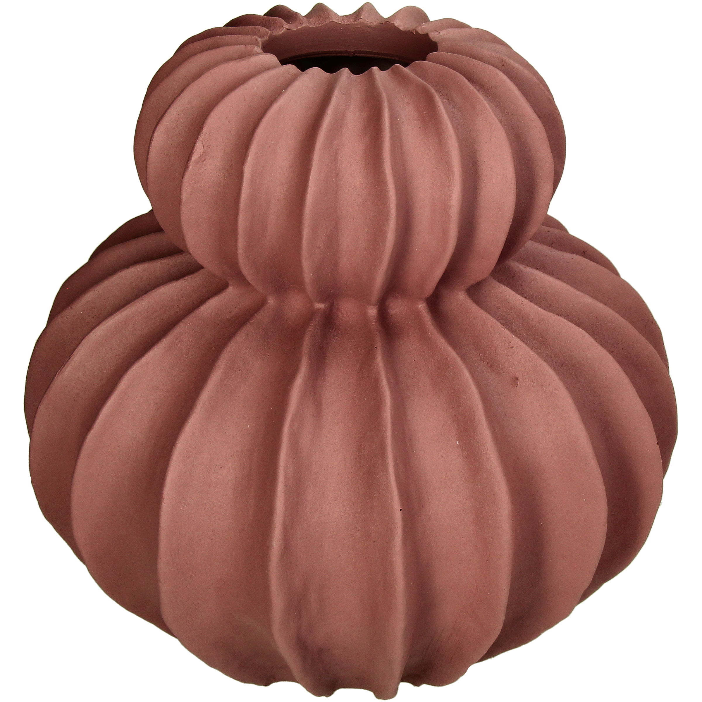 Vase Polyresin, Mauve H: 30 cm Kersten