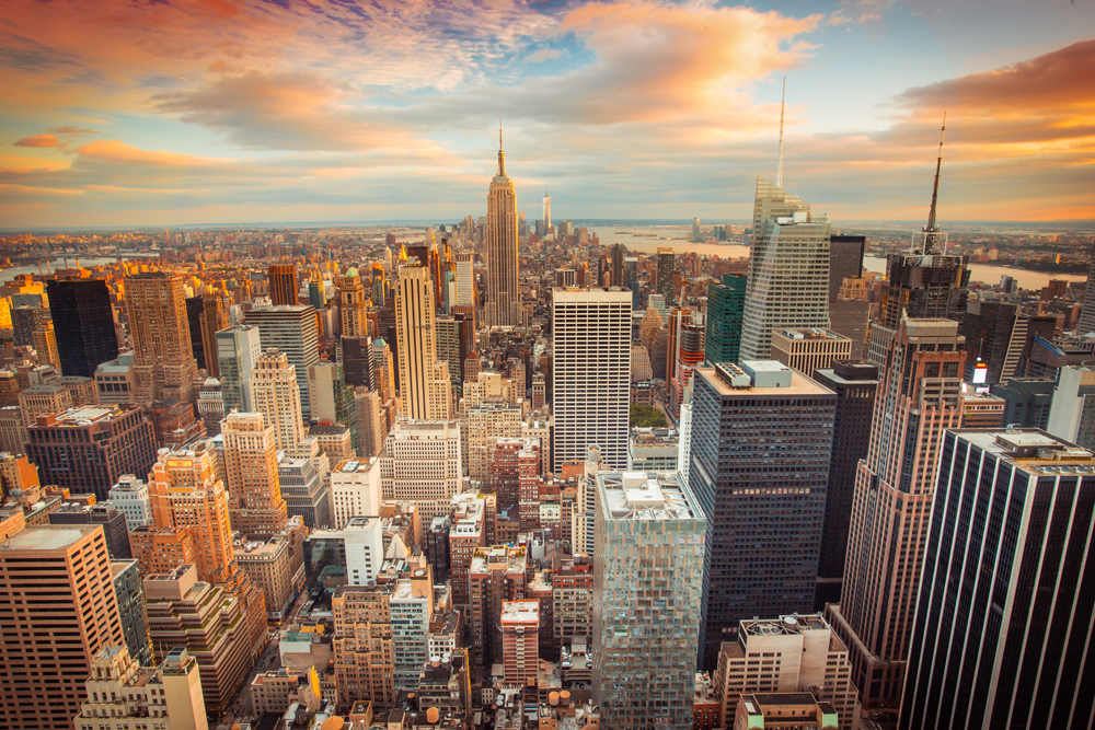 Alubild-New York Skyline-image LAND