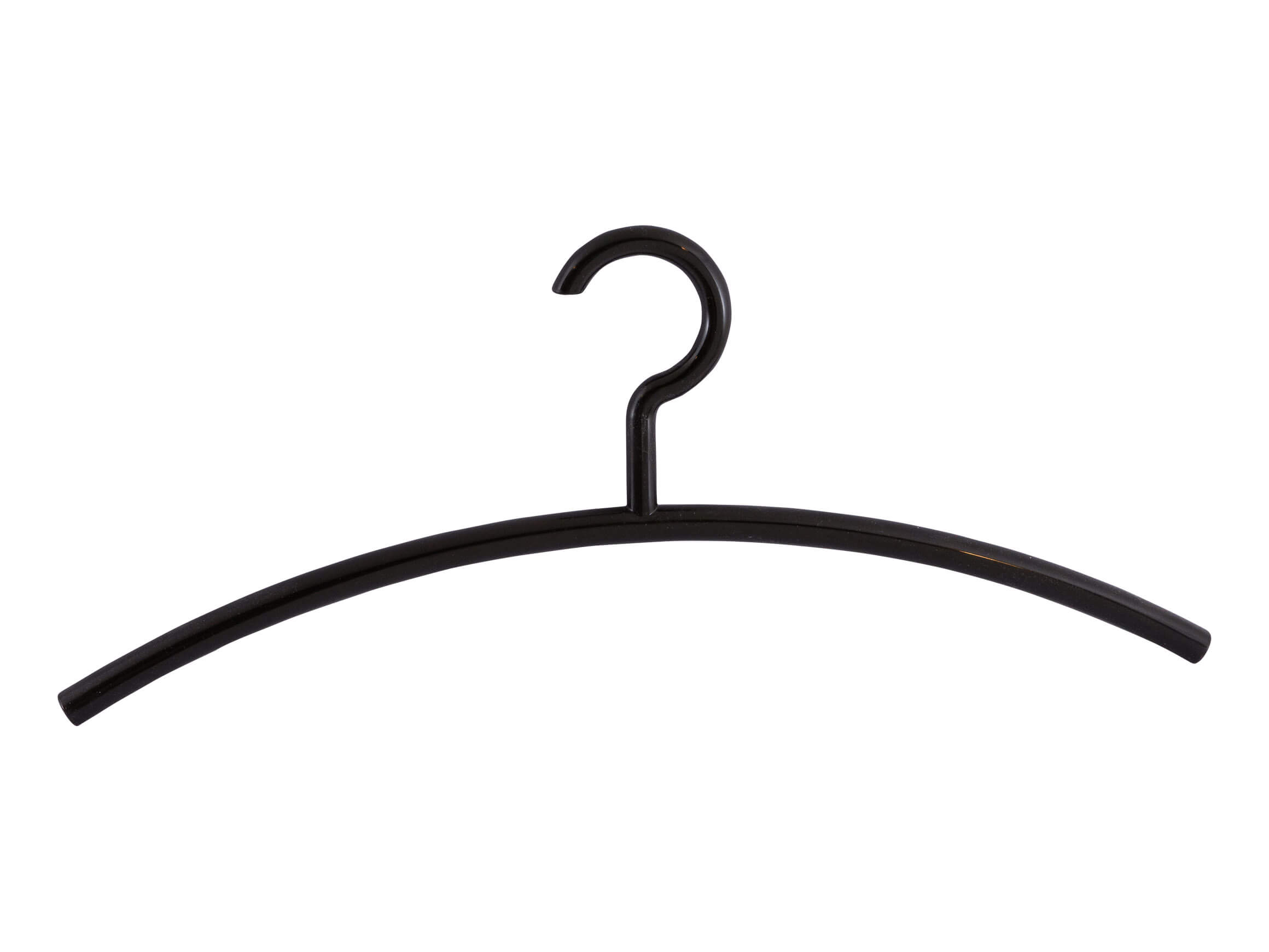 Kleiderbügel Caldo, Kunststoff Schwarz