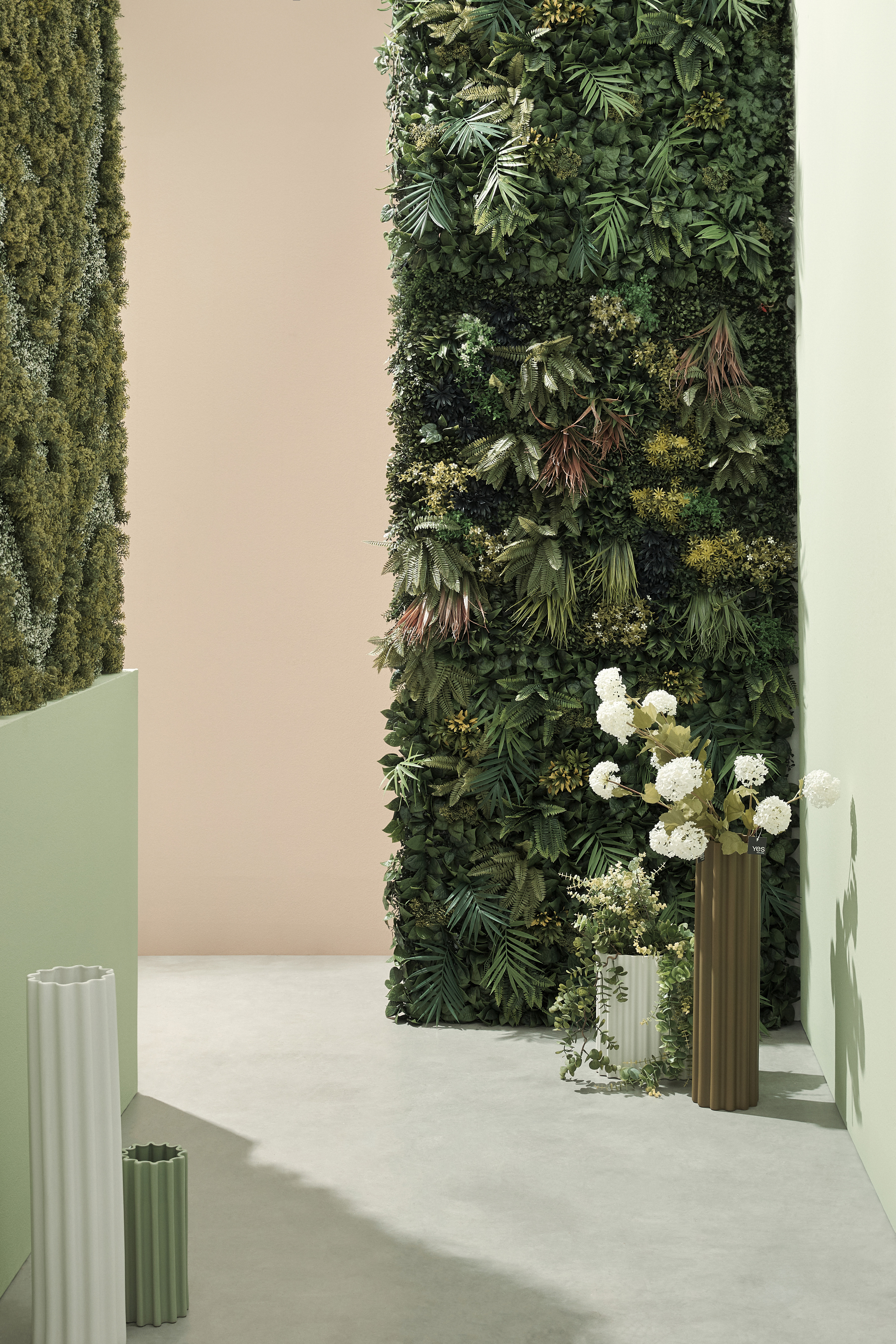 Kunstpflanzen-Pflanzenwand H: 100 cm-Bizzotto