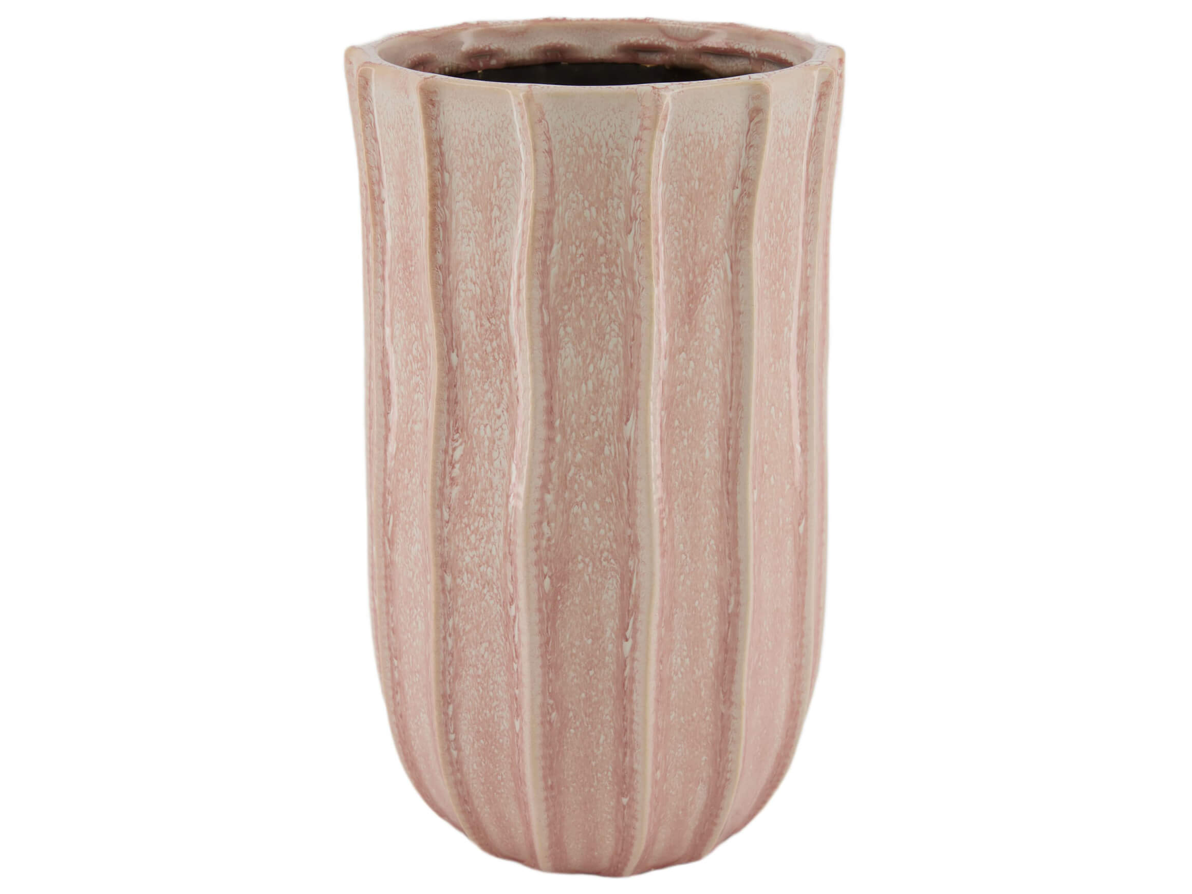 Vase Keramik Soft Pink H: 32 cm Decofinder