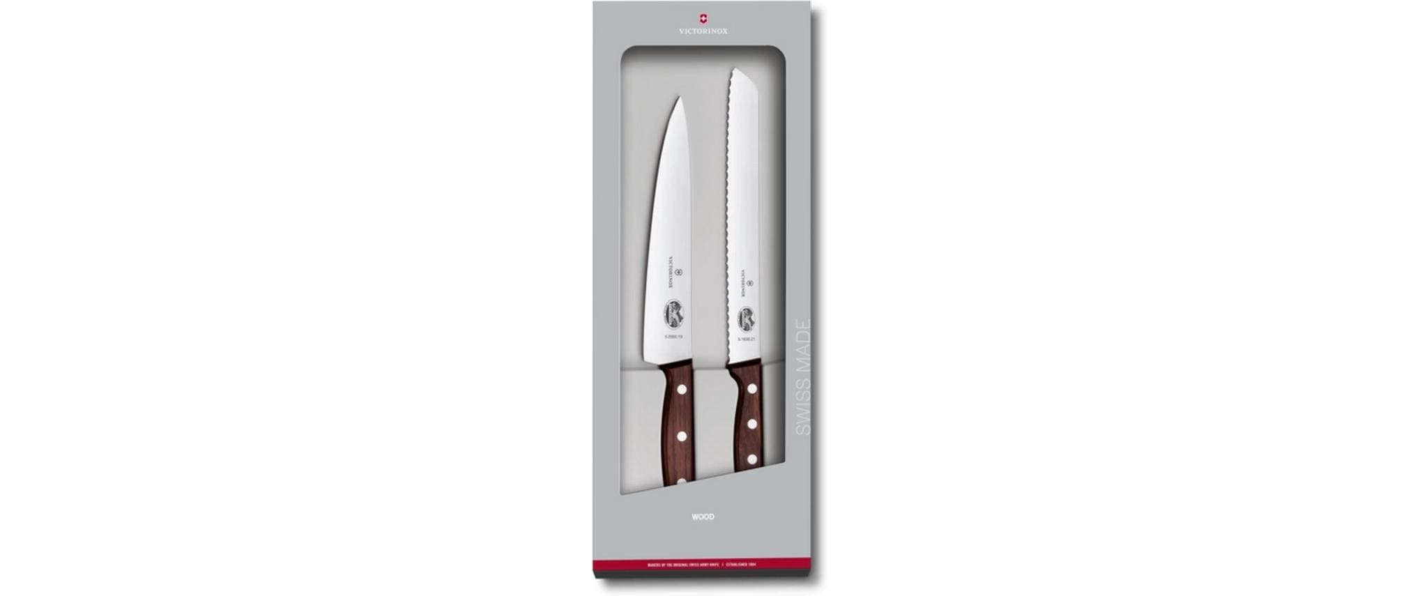 Messer-Set Wood, 2-teilig Von Victorinox Alltron / Farbe: Braun