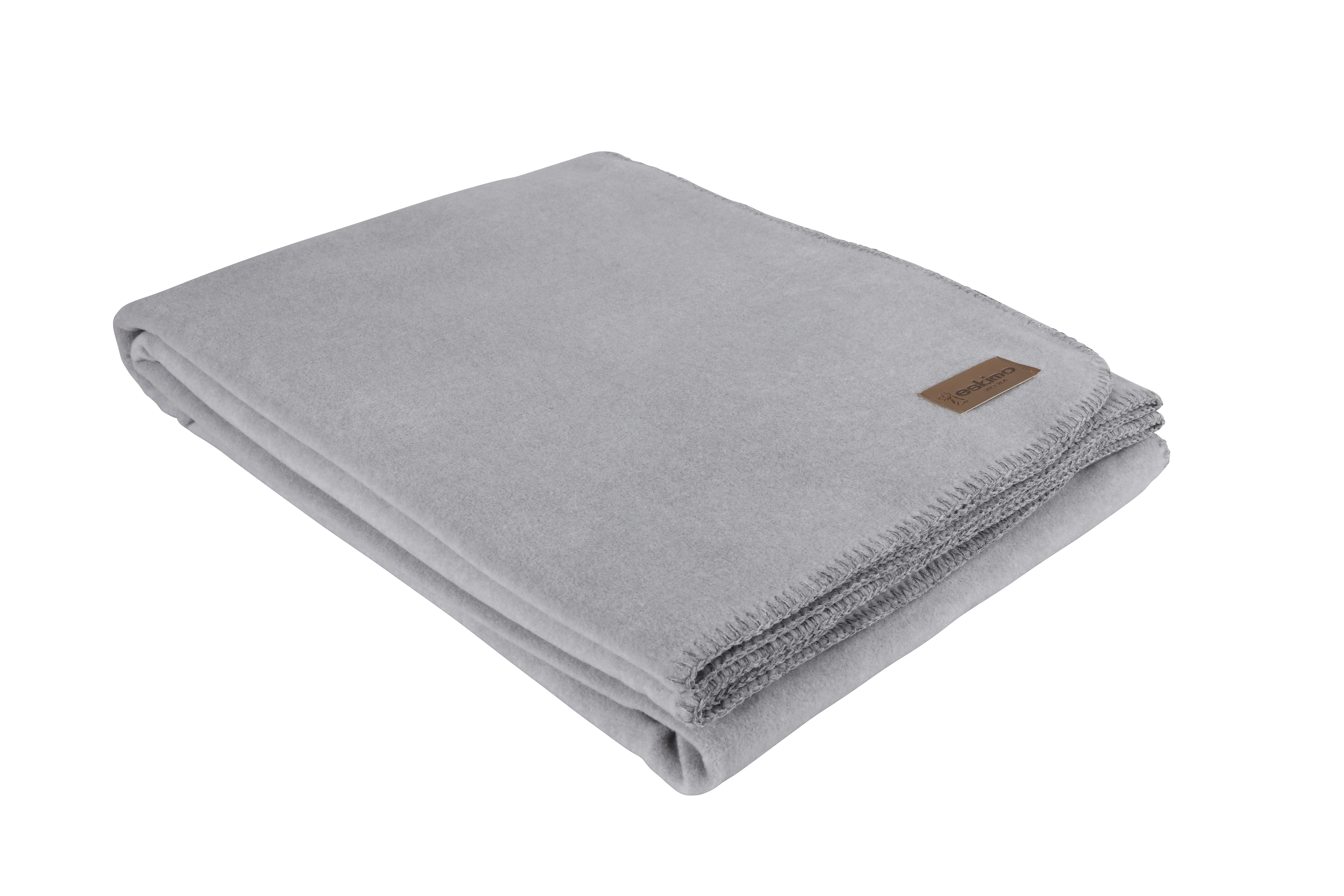 Plaid Edelvelours Silber 150x200 cm Eskitex AG