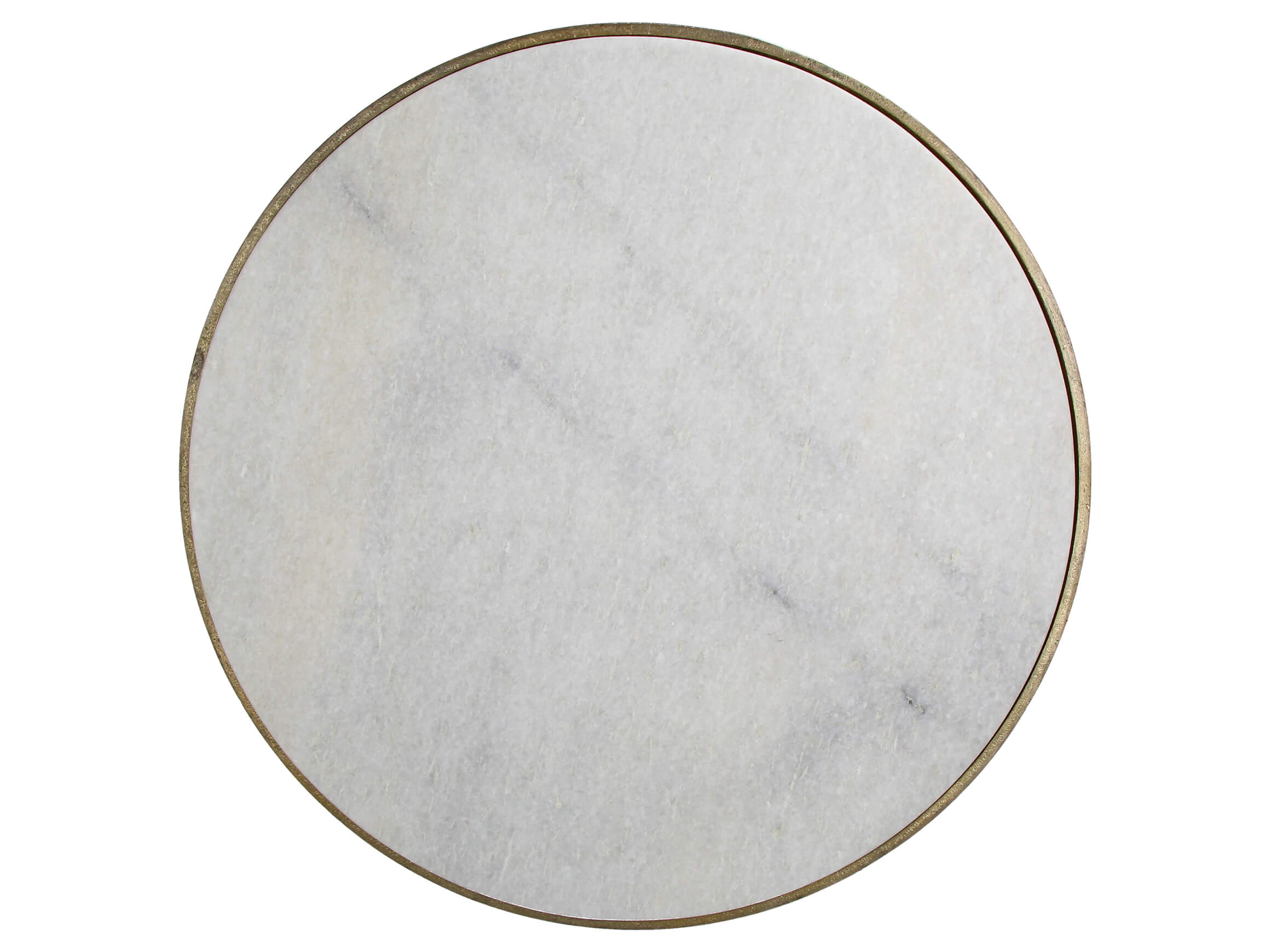 Beistelltisch Aluminium Marmor H: 50 cm Kersten