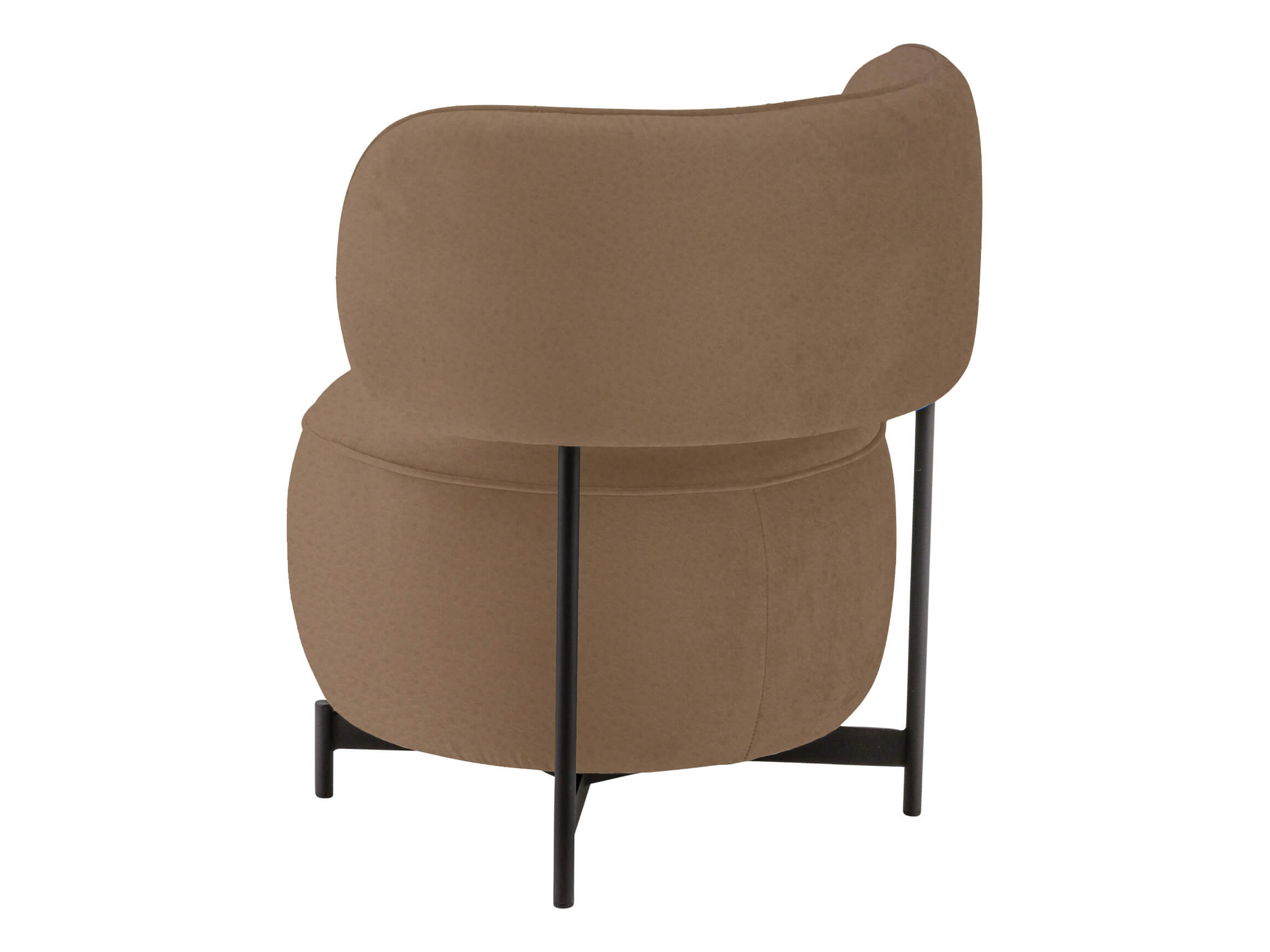 Sessel 8170 Basic Drehbar D: 68 cm Himolla / Farbe: Smoke / Material: Leder Basic