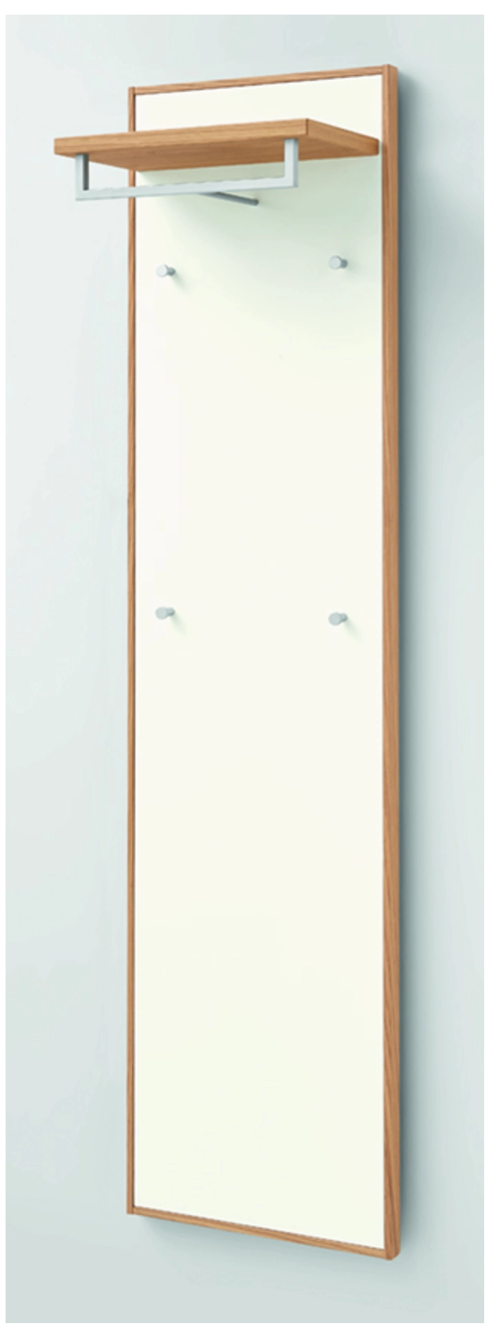 Garderobenpaneel Venturini Voss / Farbe: Weiss