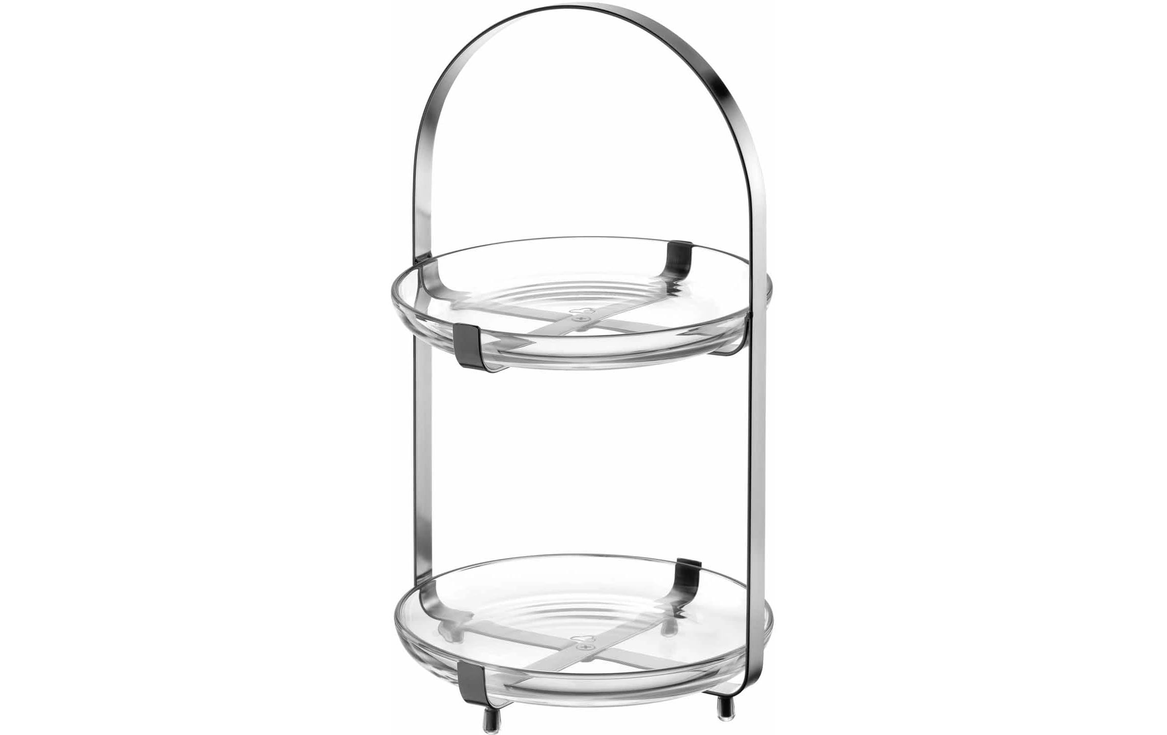 Etagere Cucina 2-teilig Alltron / Farbe: Silber