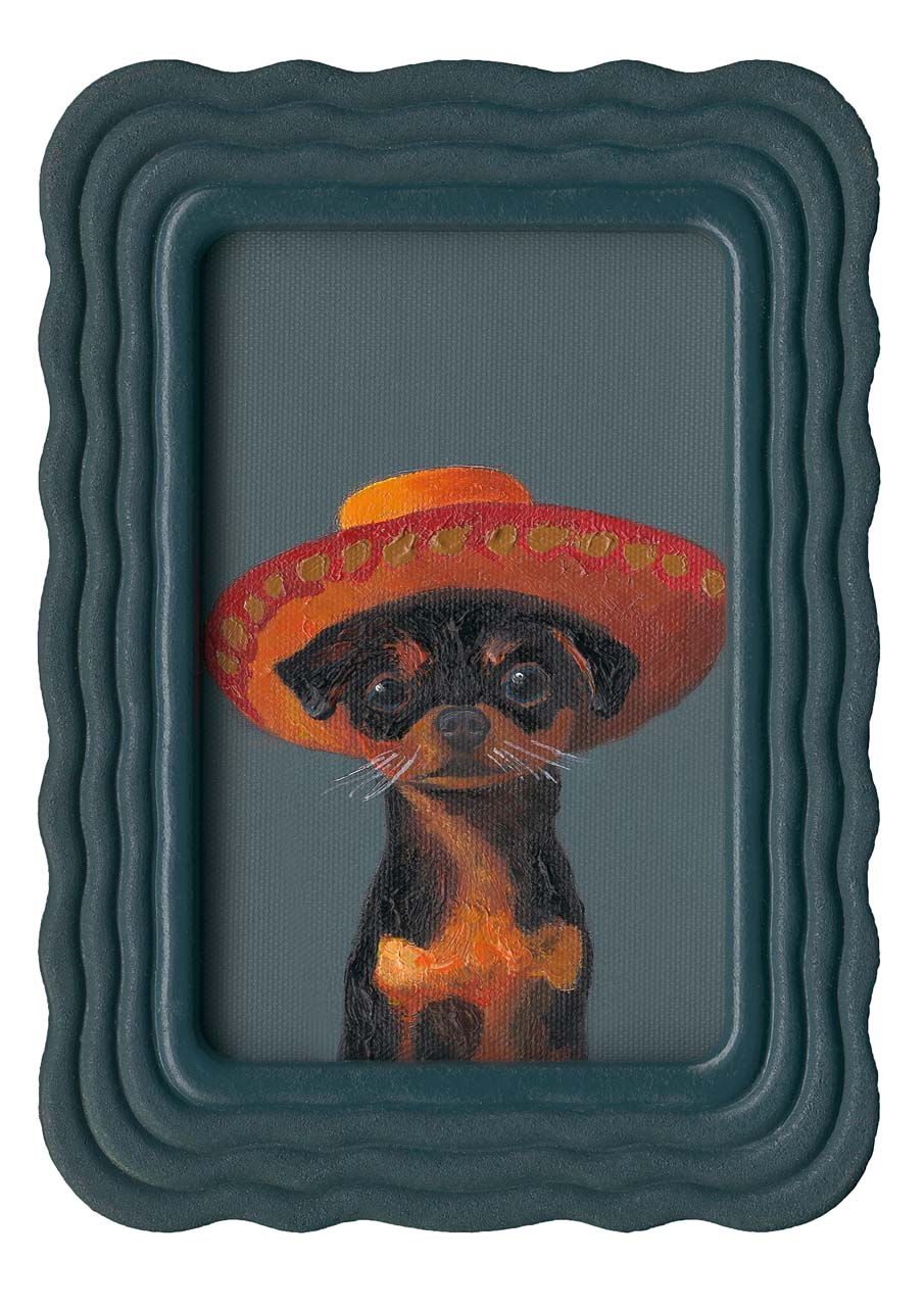 Mexican Puppy Painting image LAND