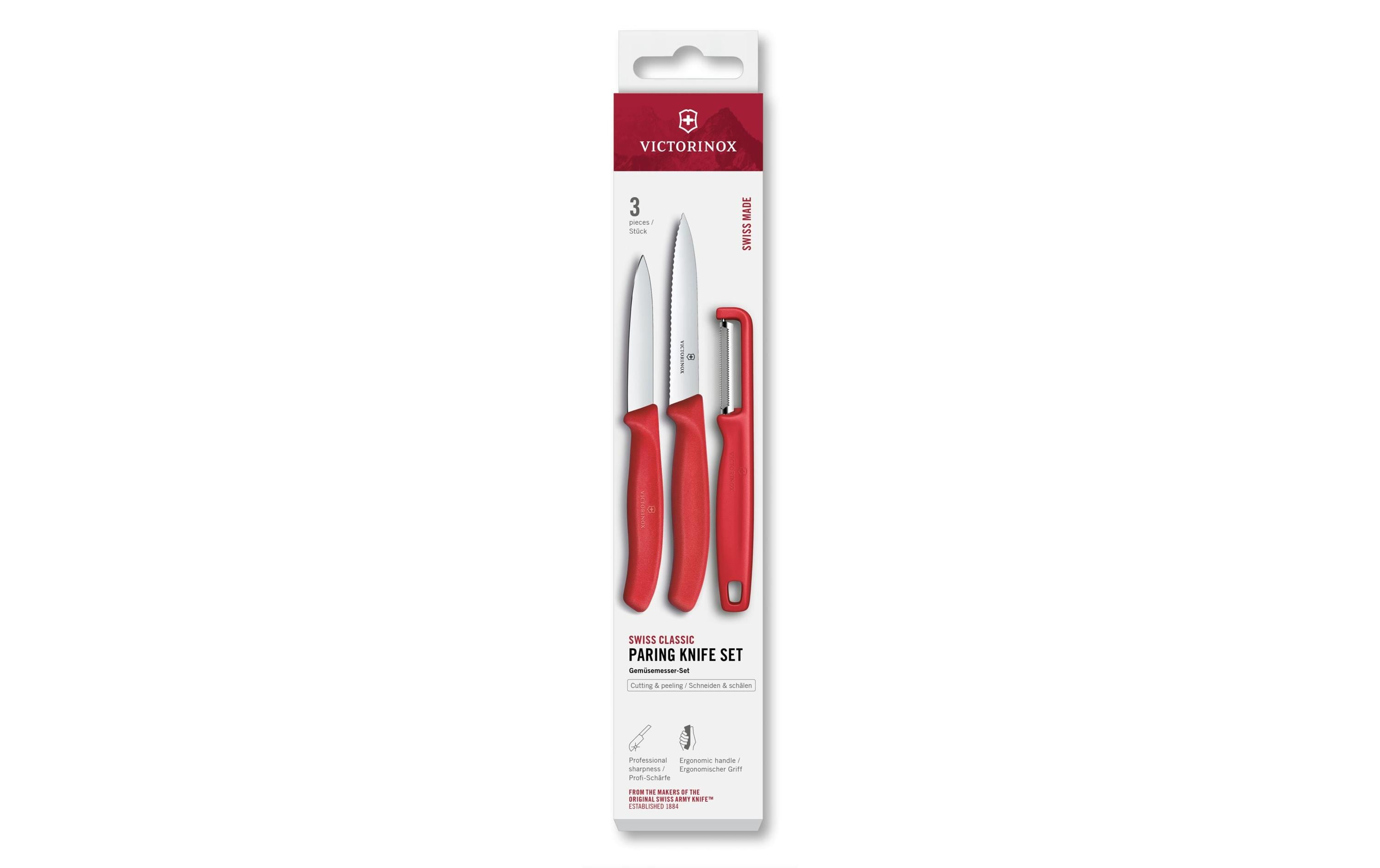 Messer-Set Swiss Classic, Von Victorinox Alltron / Farbe: Rot