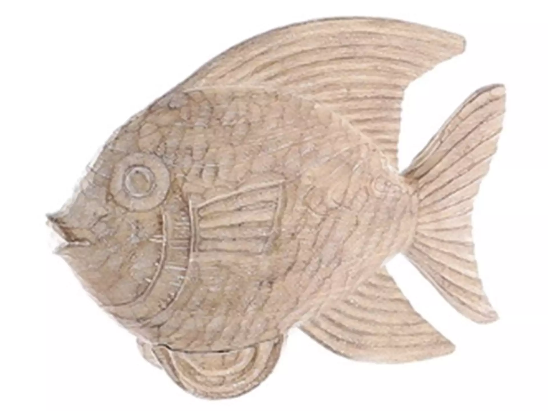 Figur Fisch Holzoptik h: 25 cm von Casablanca