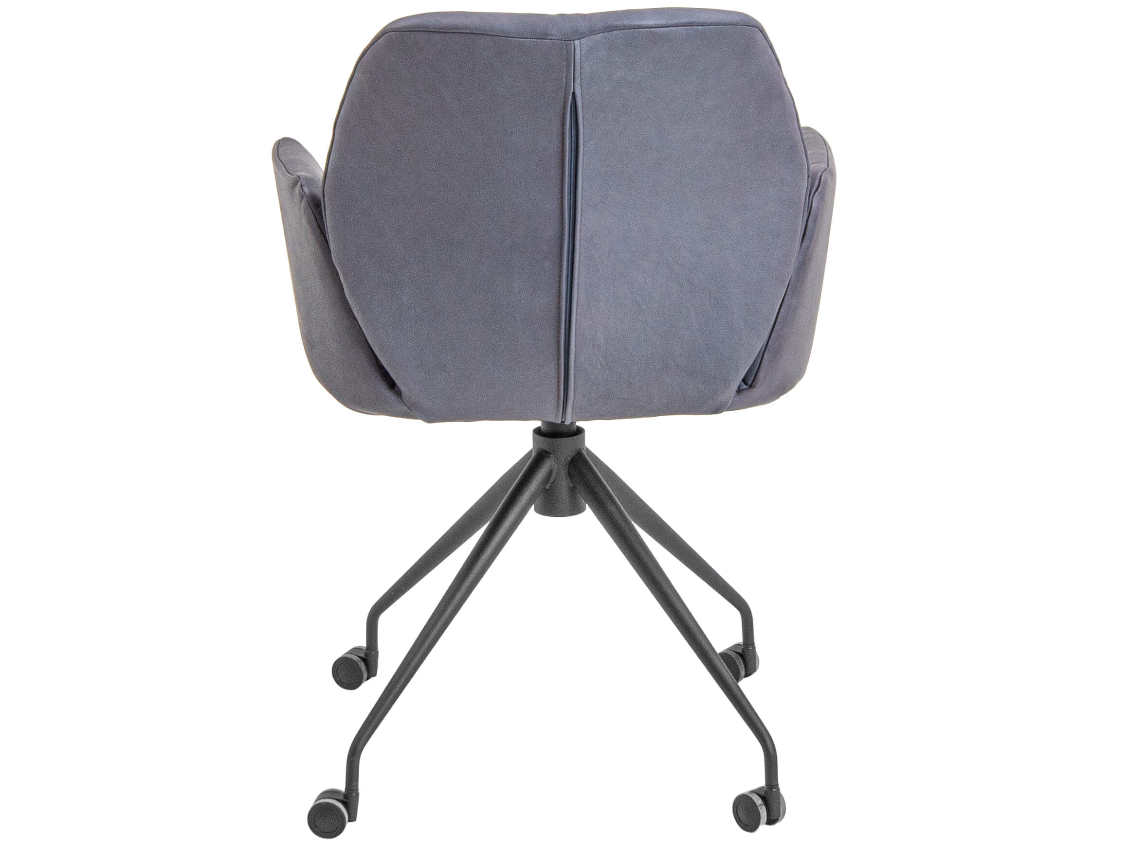 Armlehnstuhl Montreux Mobitec / Farbe: Anthracite / Bezugsmaterial: Leder