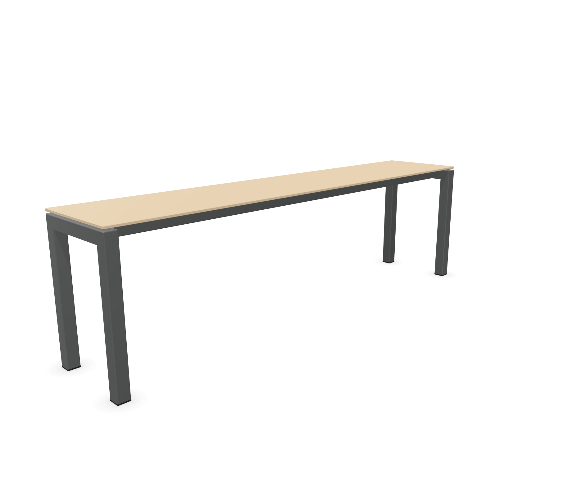 Lucerne garden bench from Schaffner / Colour: pastel brown / Size: 160 x 32 cm