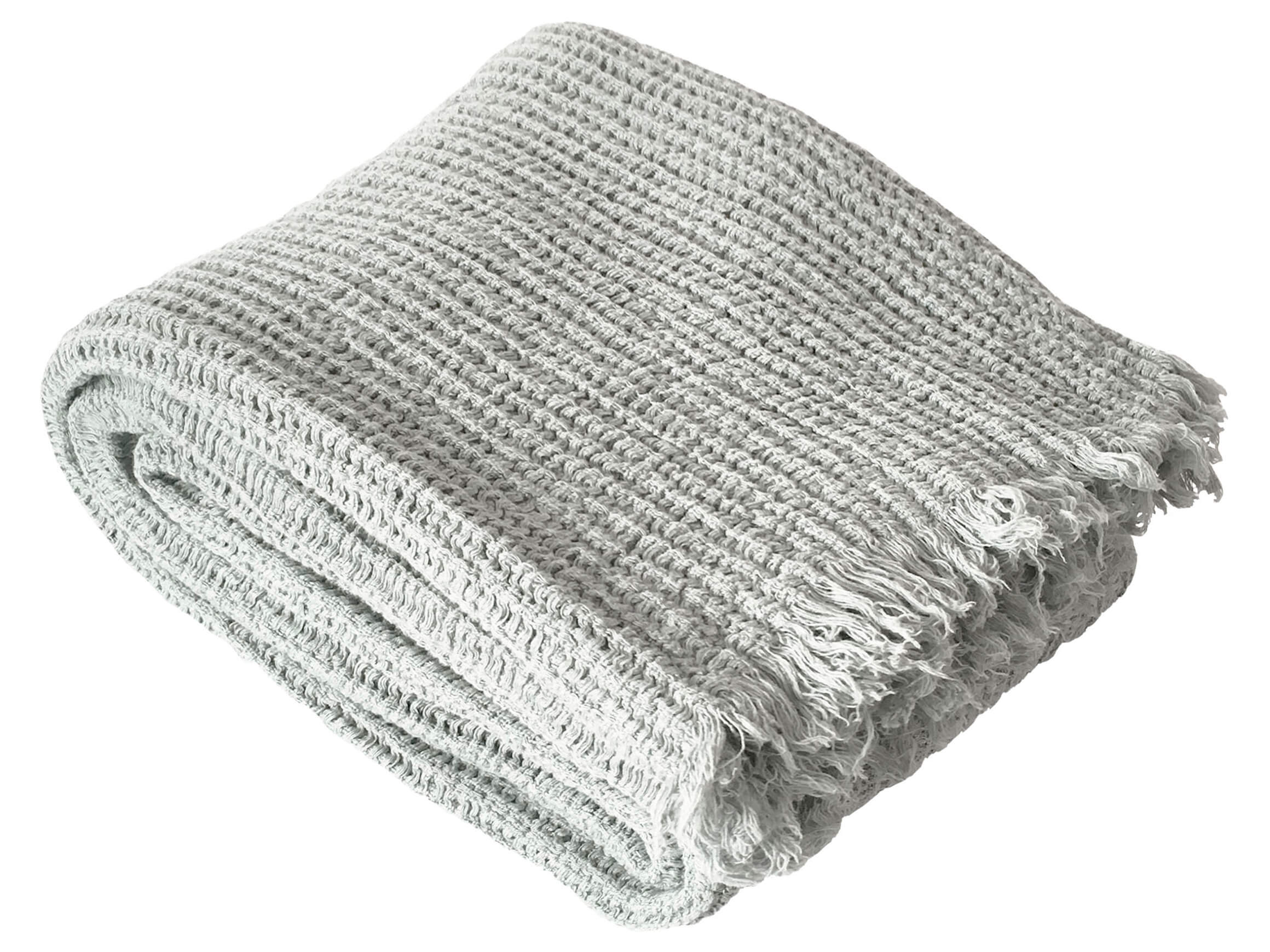 Balsiger Plaid Marta, Hellgrau Grau | Schubiger Möbel