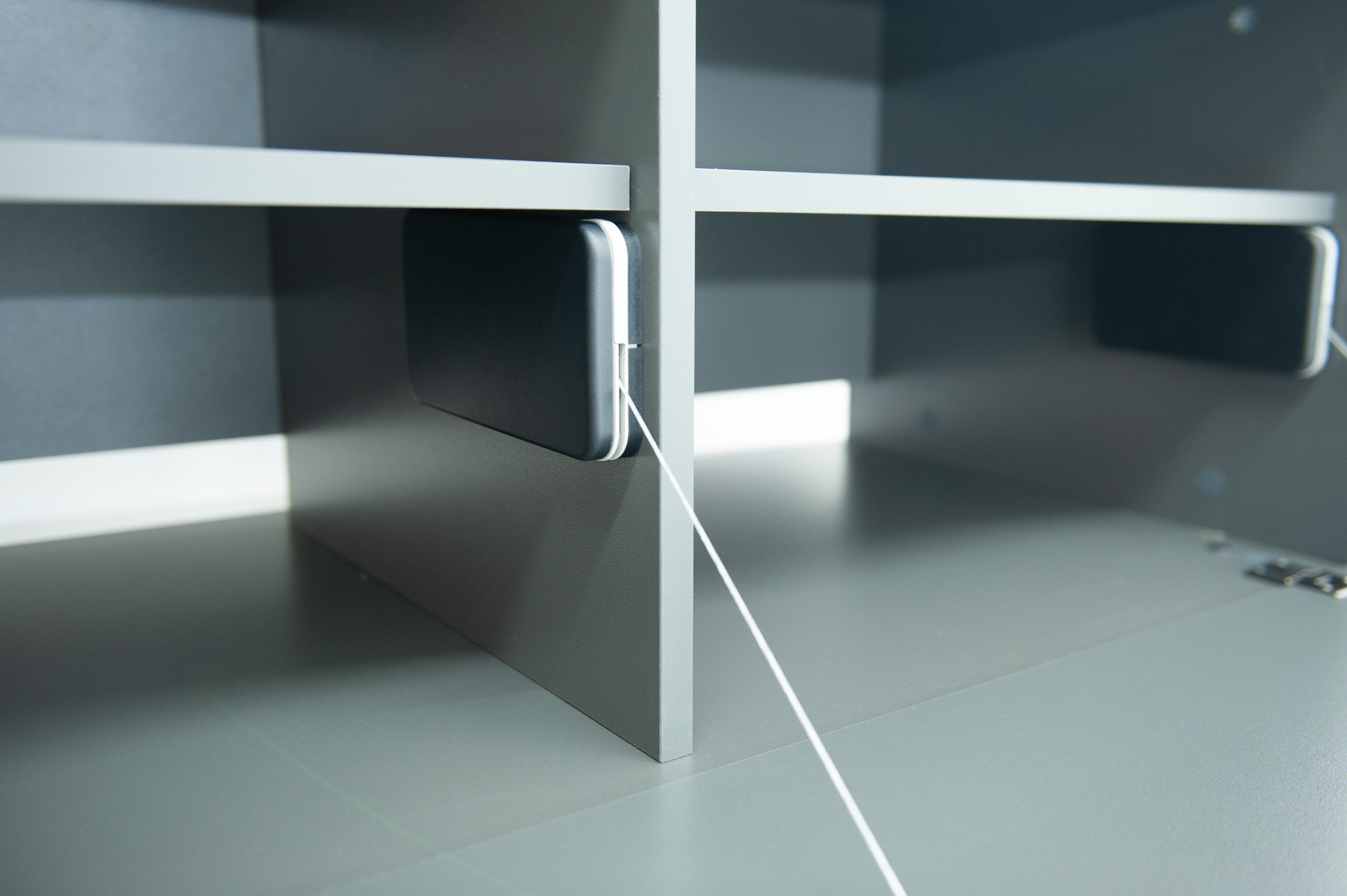 TV - Möbel Line Keramik von Steinergrant / Farbe: Schwarz