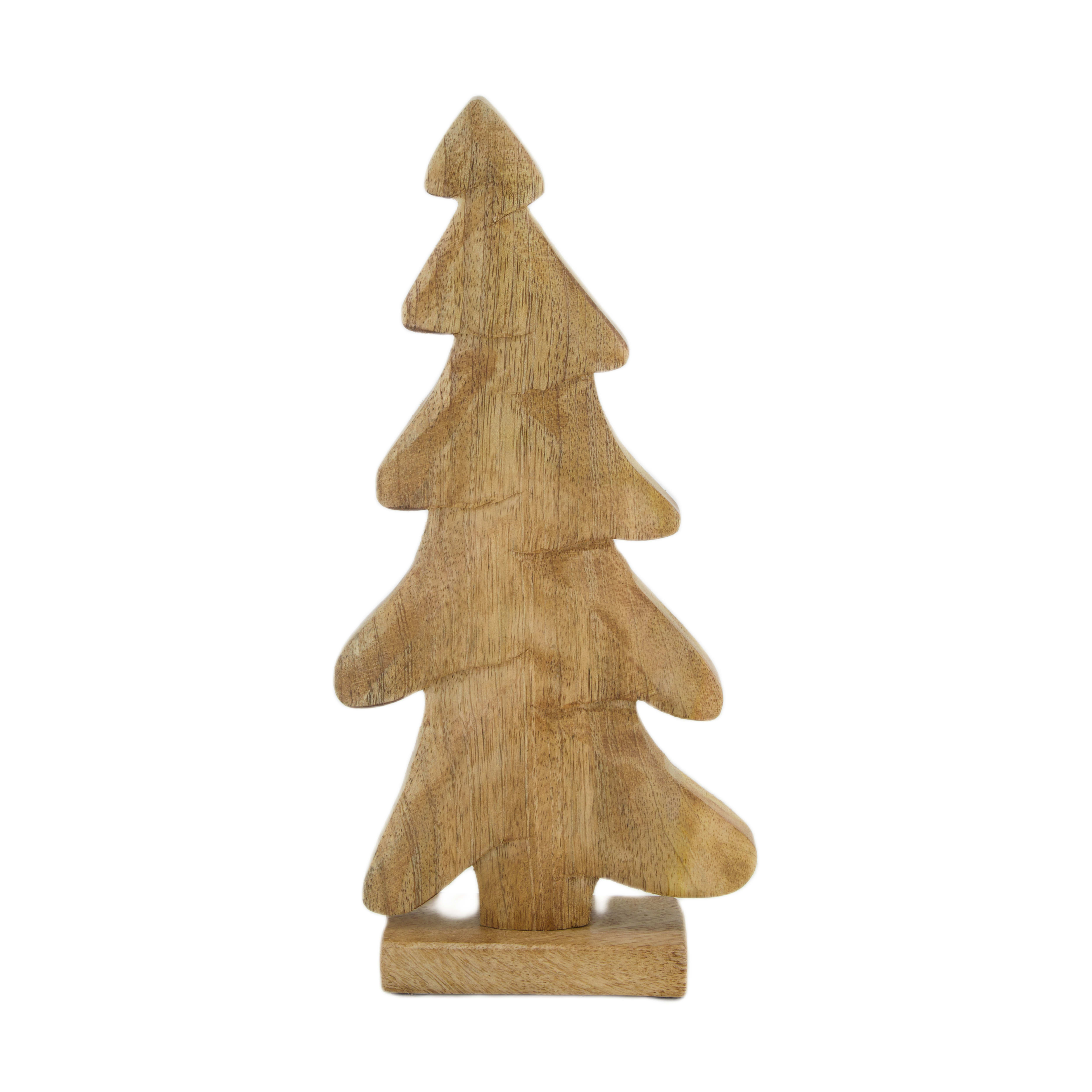 Figur Baum, Mangoholz H: 30 cm Decofinder
