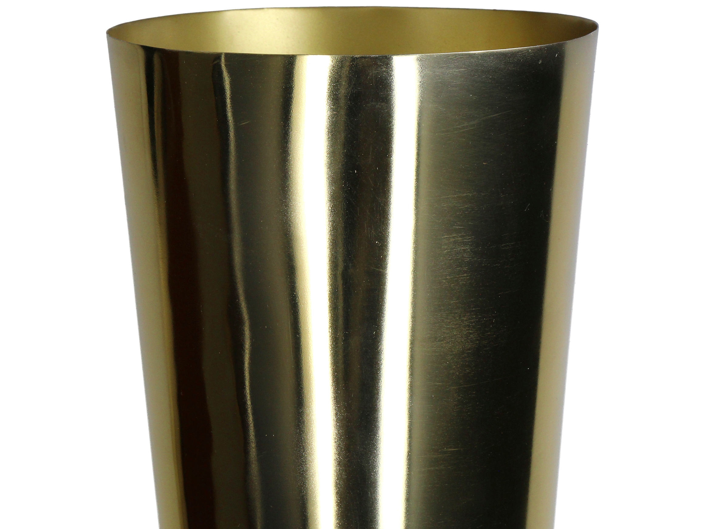 Vase Metall Gold H: 76 cm Kersten