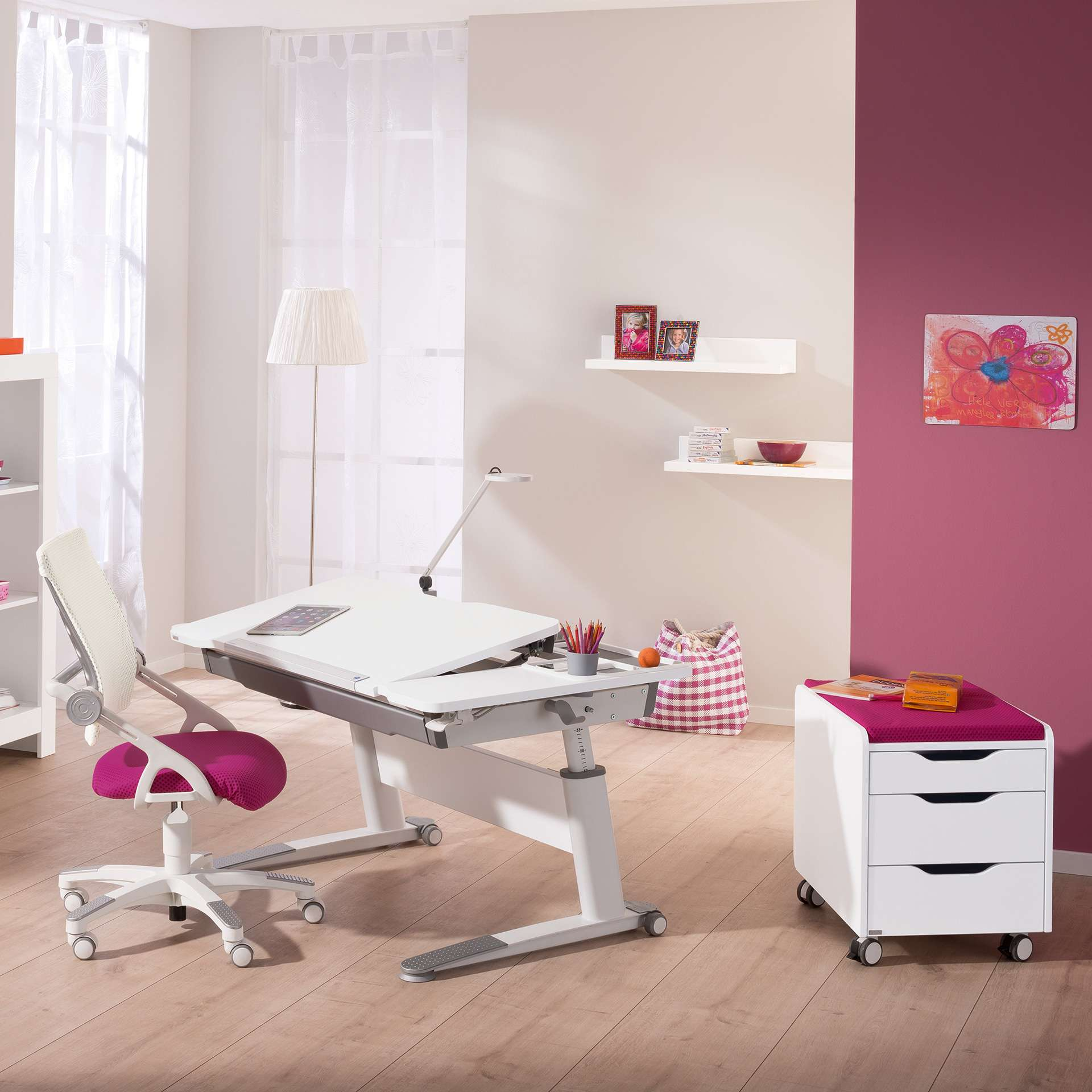 Rollcontainer Schoolworld 3S von Paidi / Farbe: Weiss