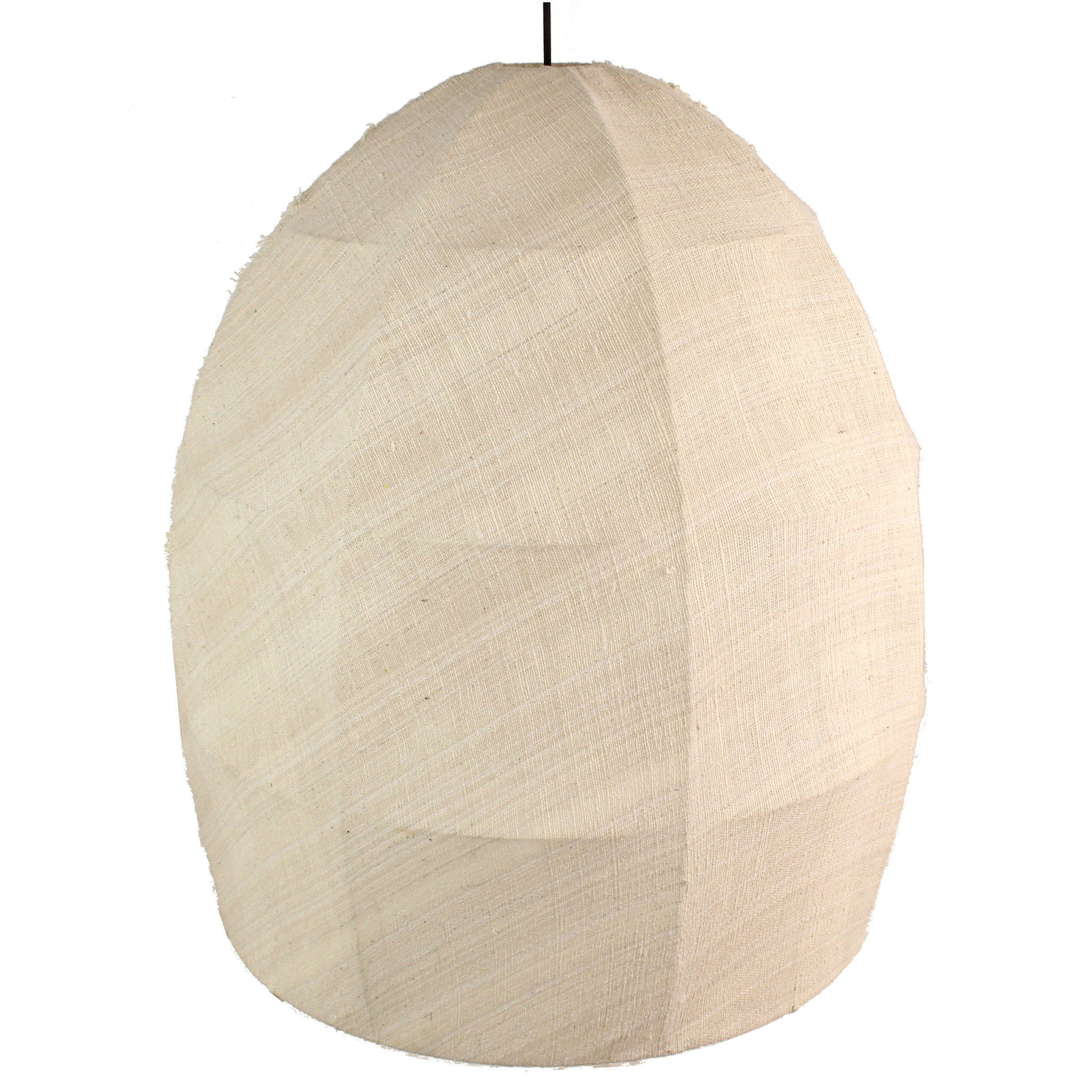 Kersten Hängelampe Canvas, Natur H: 65 cm  | Schubiger Möbel
