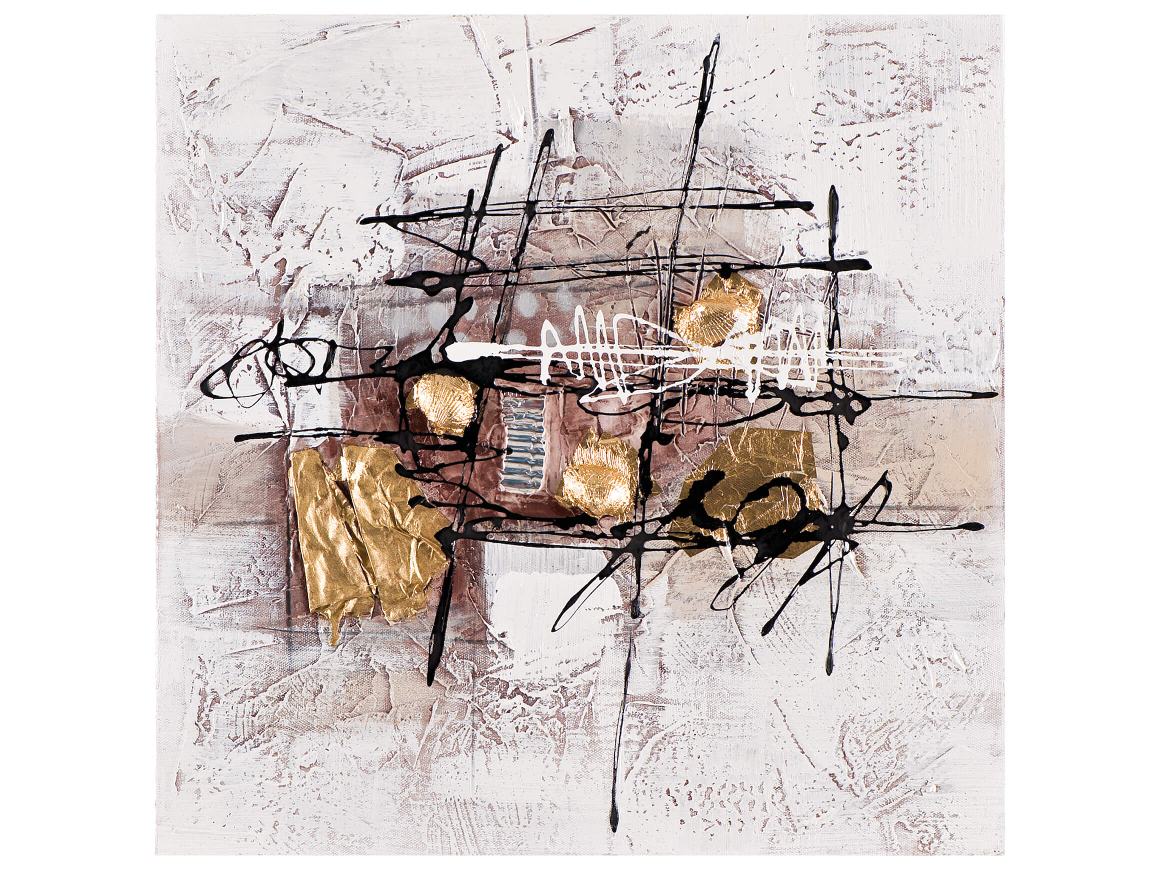 Bild Abstrakt 40x40 cm image LAND